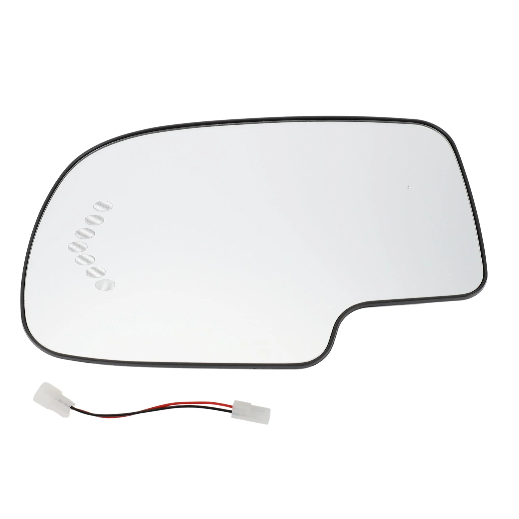 Heated Left Mirror Glass Replacement for Chevrolet Silverado 1500 2500 3500