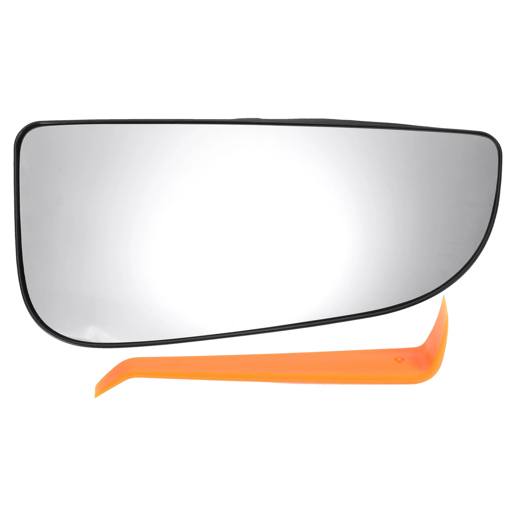 Non-Heated Right Passenger Side Lower Part Mirror Glass Replacement for Dodge