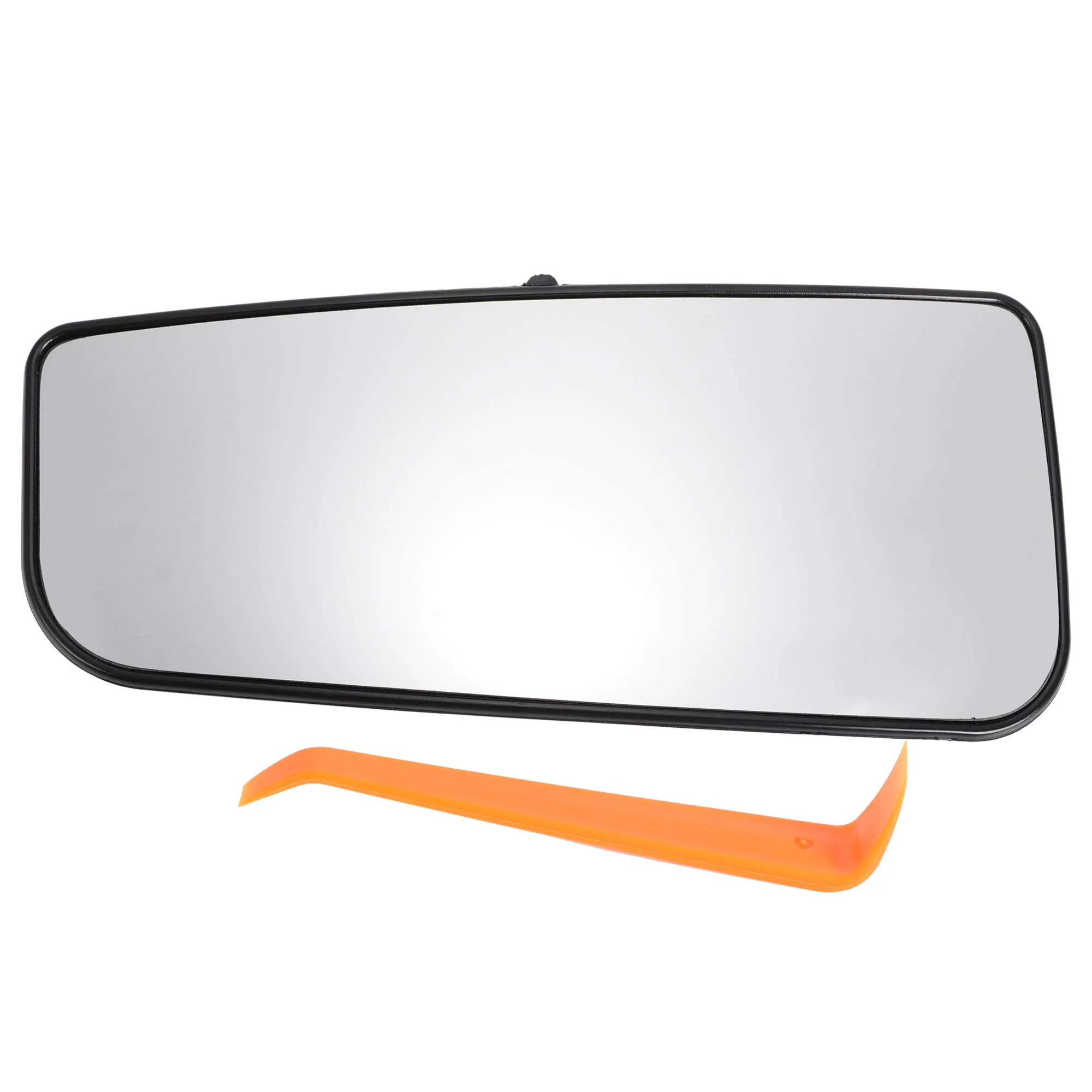 Non-Heated Left Driver Side Lower Part Mirror Glass Replacement for Ford F150