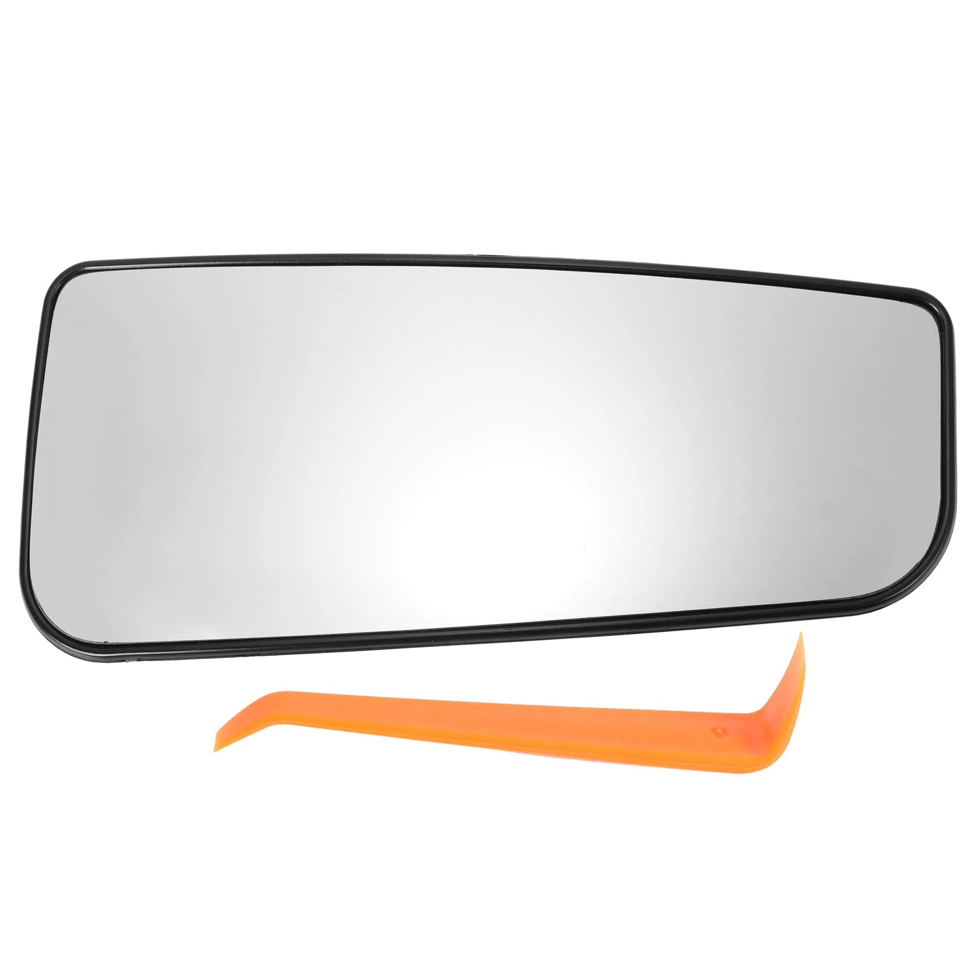 Non-Heated Right Passenger Side Lower Part Tow Mirror Glass Replacement for Ford