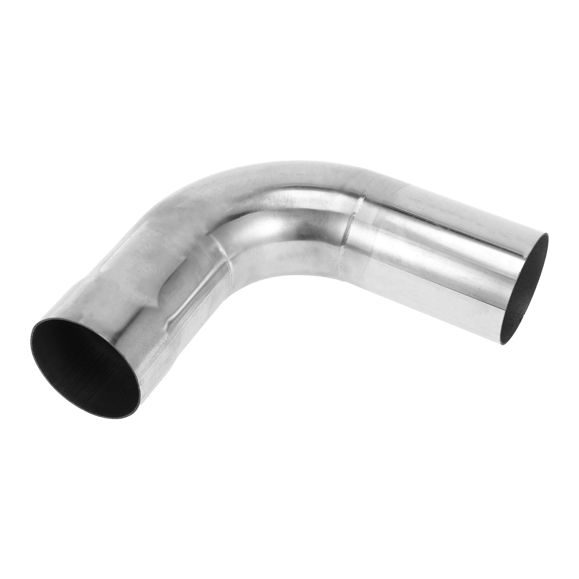 90 Degree Mandrel Exhaust Tube DIY Custom 2" OD 5.91" Length 304 Stainless Steel