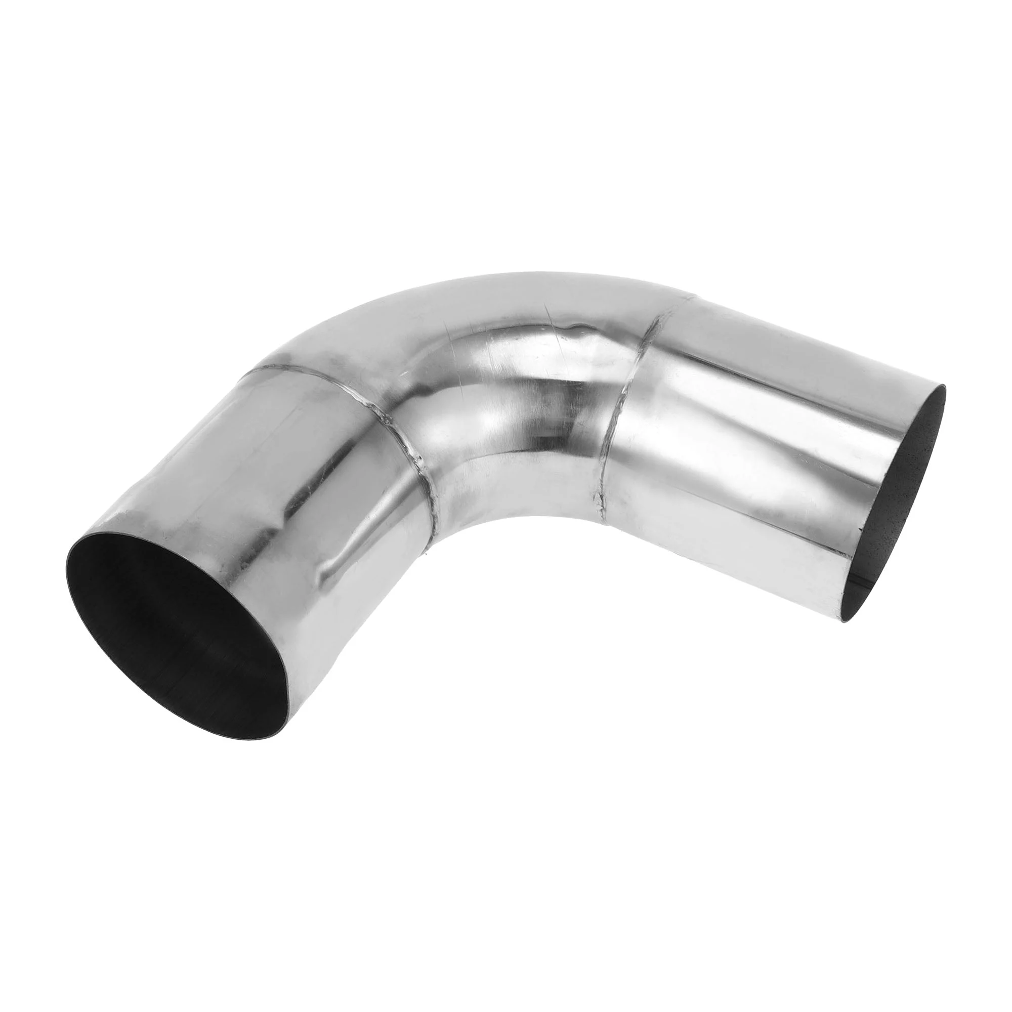 90 Degree Mandrel Exhaust Tube DIY Custom 4" OD 7.87" Length 304 Stainless Steel