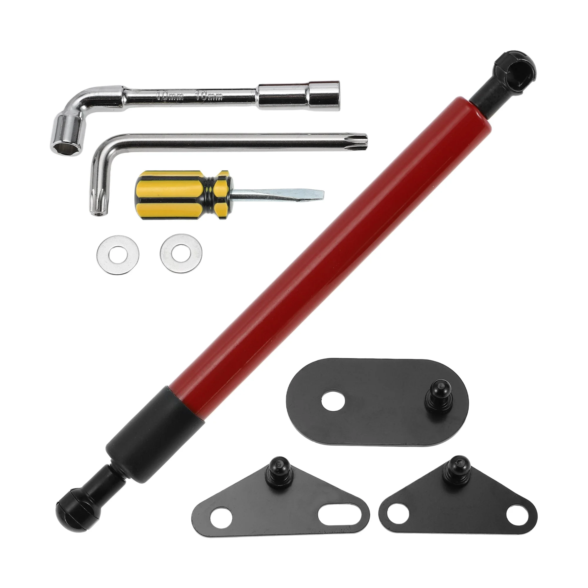 Rear Tailgate Assist for Ford F150 Pickup 2015-2019 Red