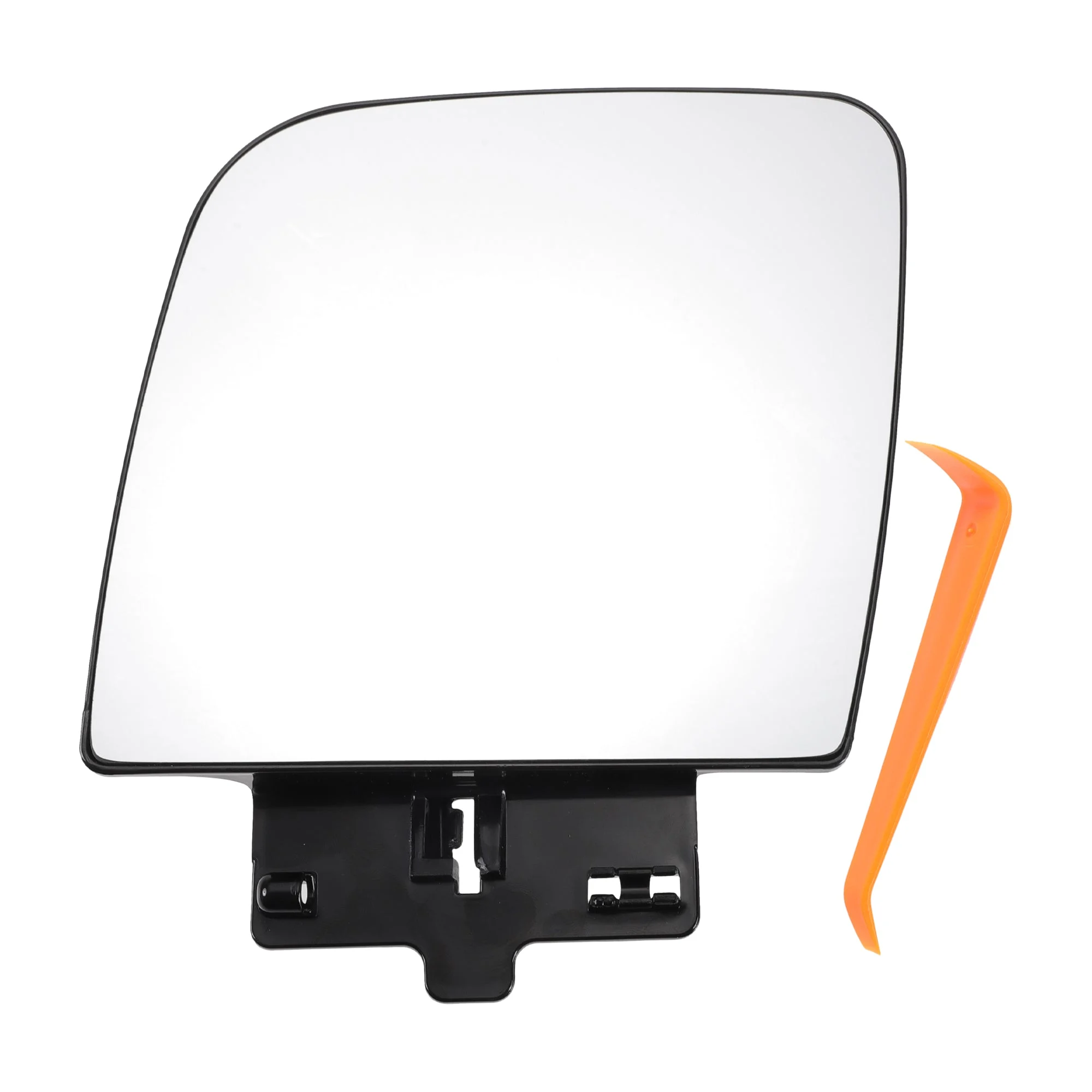 Non-Heated Left Driver Side Upper Part Mirror Glass Replacement for Ford E150