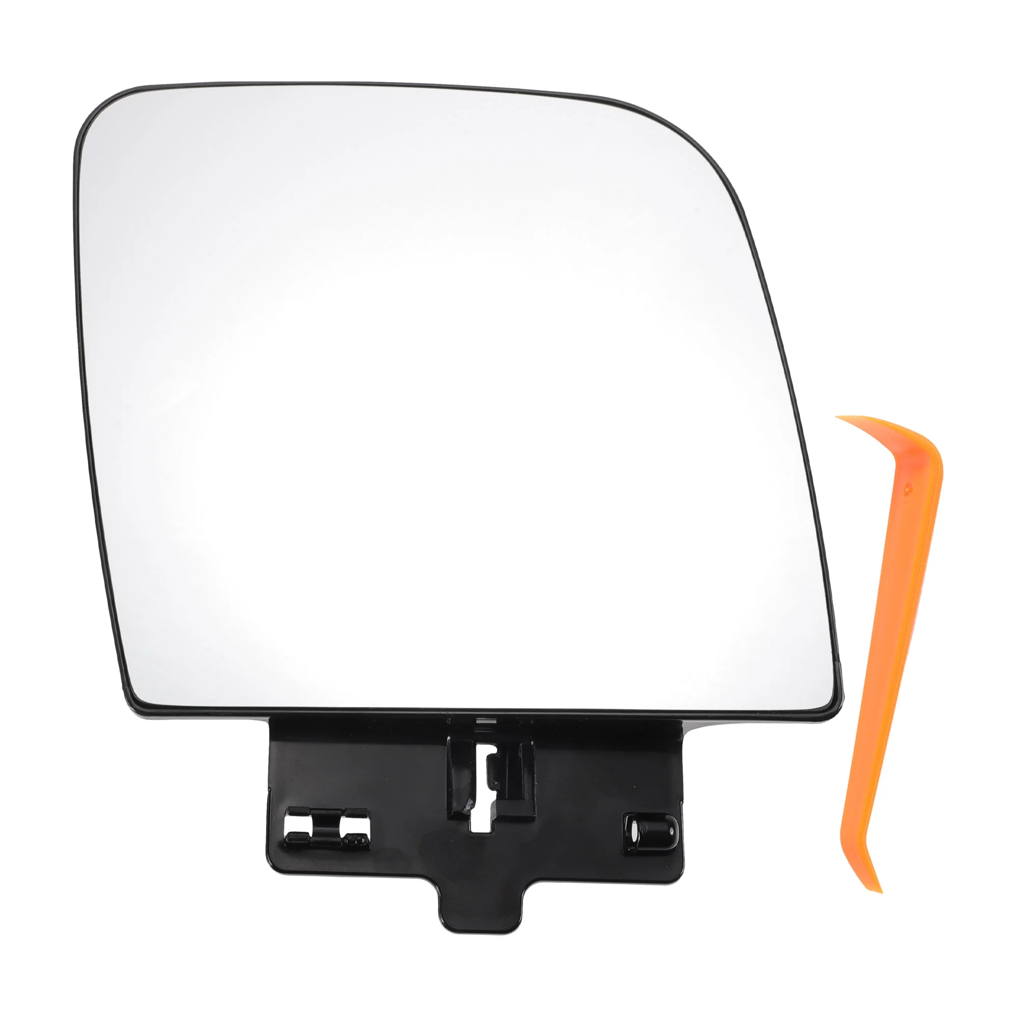 Non-Heated Right Passenger Side Upper Part Mirror Glass Replacement for Ford
