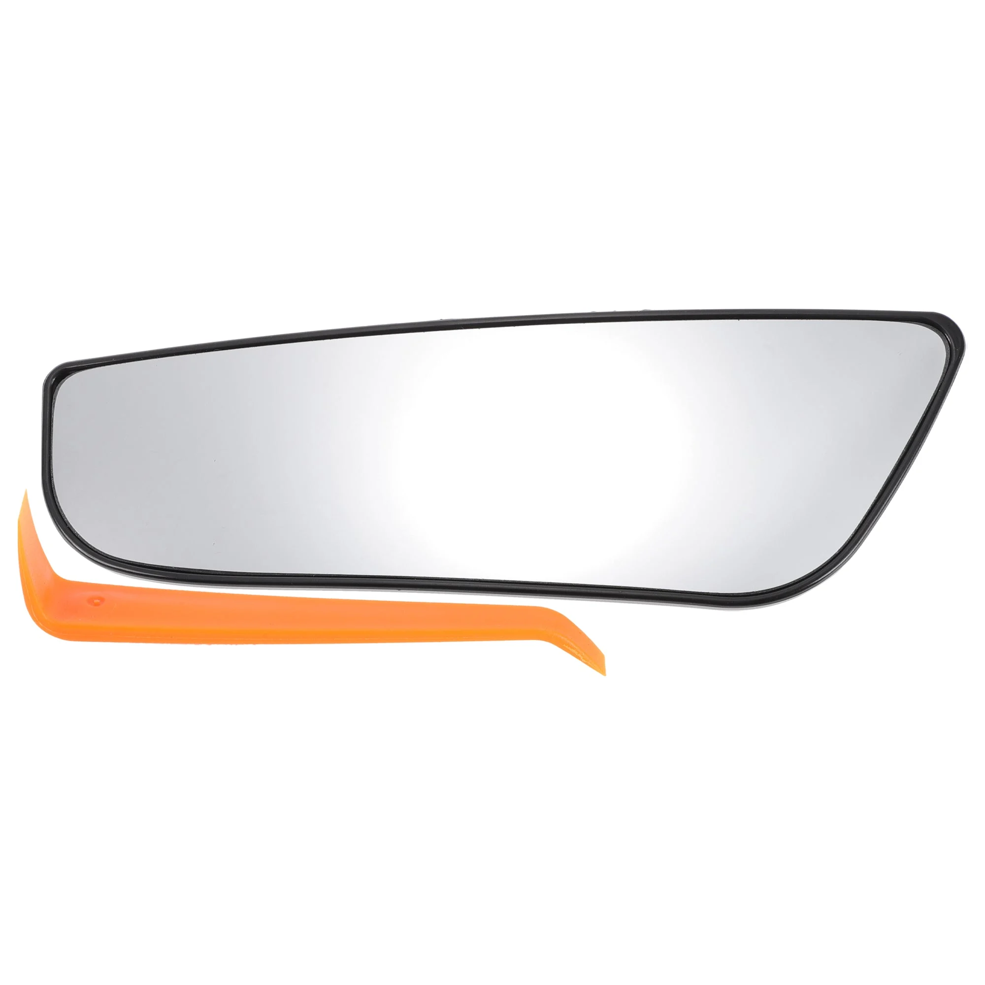 Non-Heated Left Driver Side Lower Part Mirror Glass Replacement for Ford E150