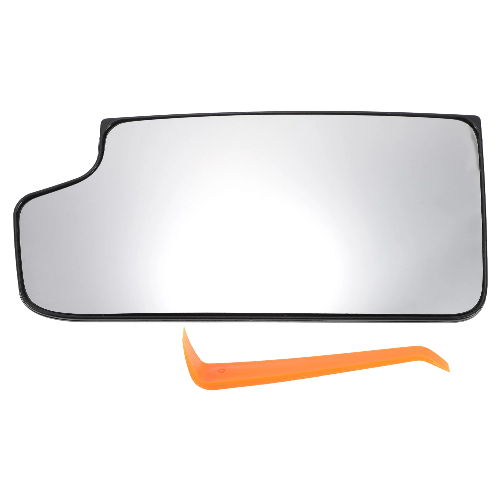 Heated Left Driver Side Lower Part Mirror Glass Replacement for GMC Sierra 1500