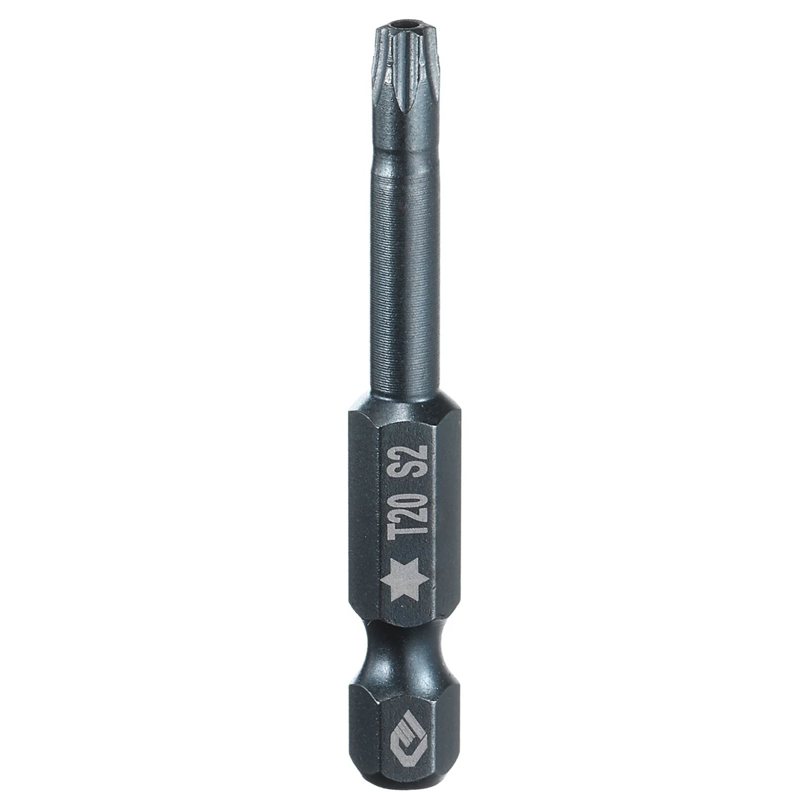 T20 Torx Screwdriver Bit 1/4" Shank 2" Long Magnetic 6 Point Drill Bits