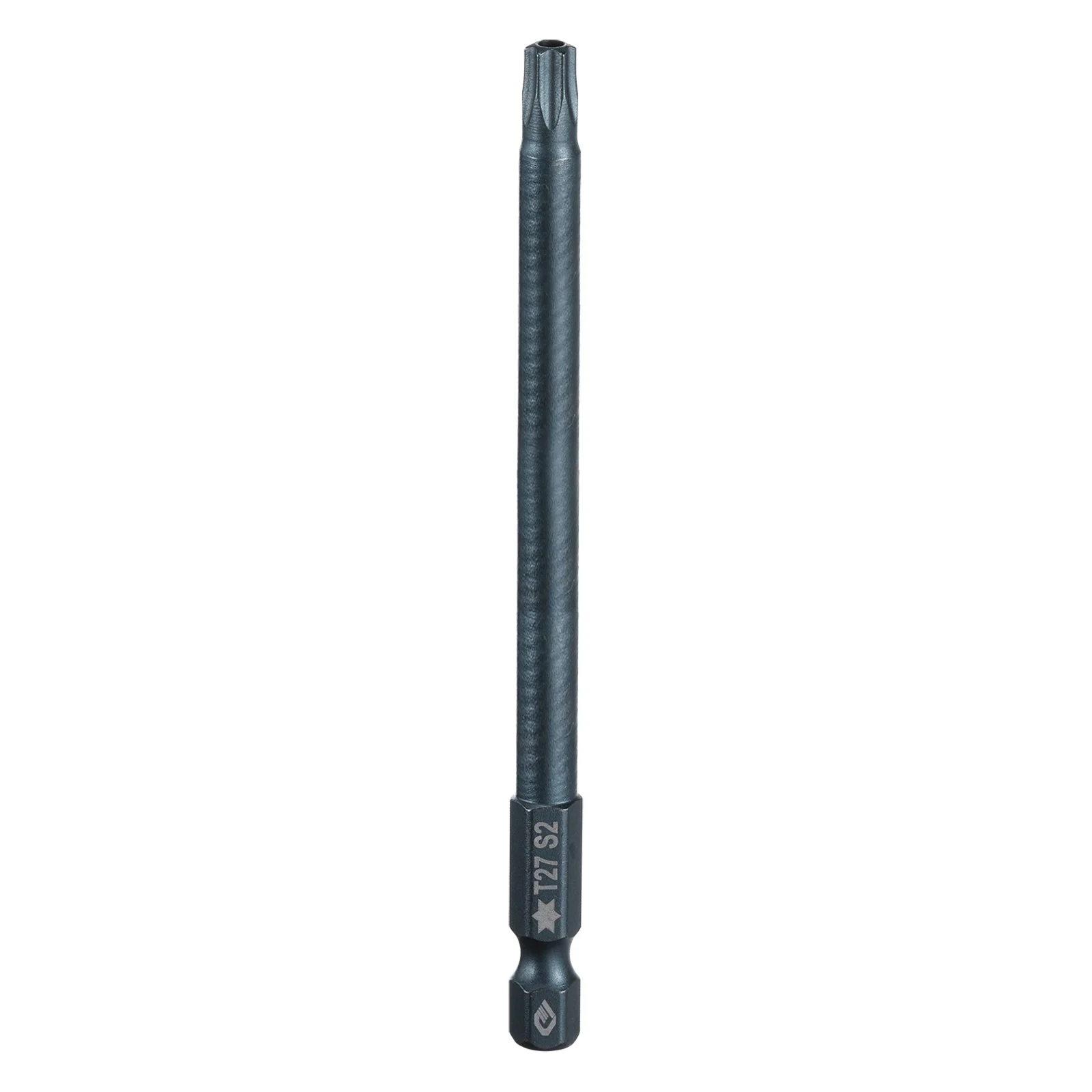 T27 Torx Screwdriver Bit 1/4" Shank 4" Long Magnetic 6 Point Drill Bits