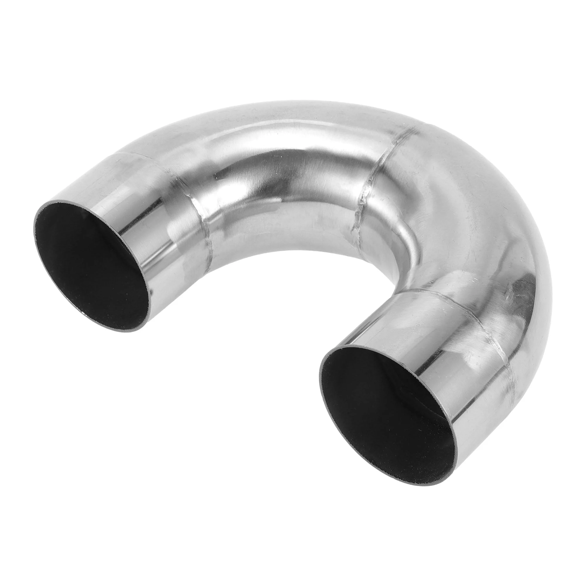 180 Degree Mandrel Exhaust Pipe 2.5" OD 3.94" Length T304 Stainless Steel