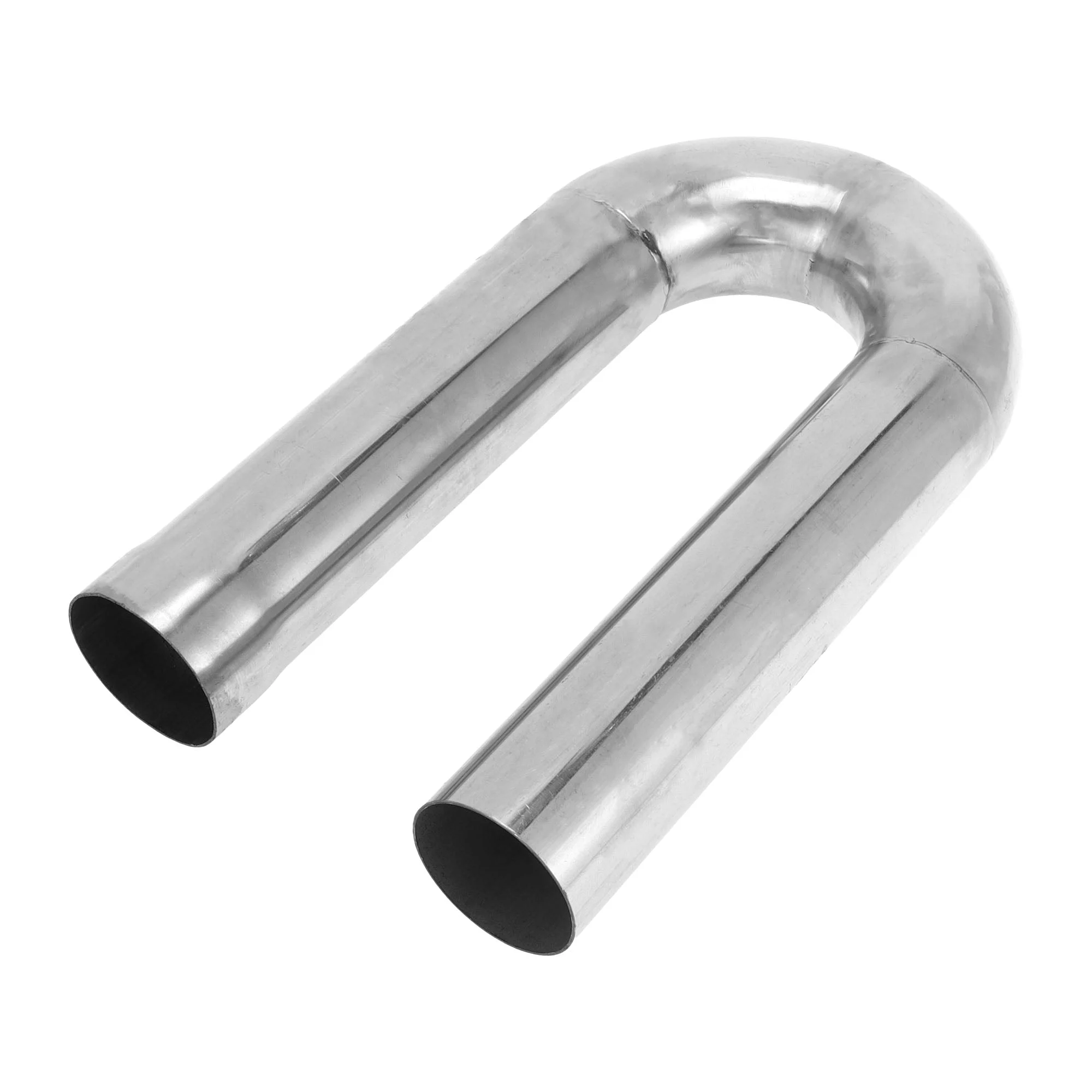 180 Degree Mandrel Exhaust Tube 2.25" OD 11.81" Leg Length Stainless Steel
