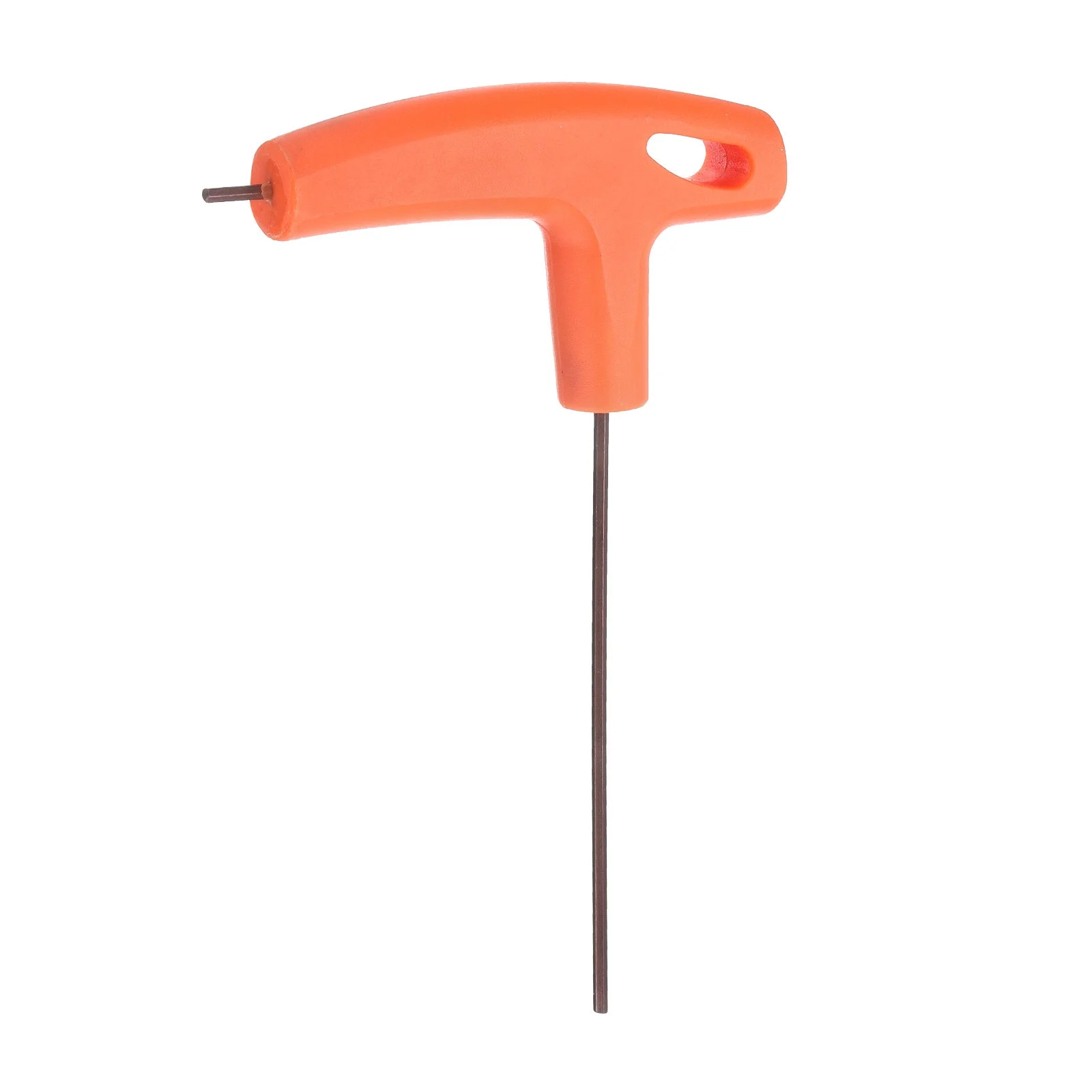 T-Handle Hex Key Wrench 2mm S2 Steel T-Key Inner Hexagon Spanner, Orange