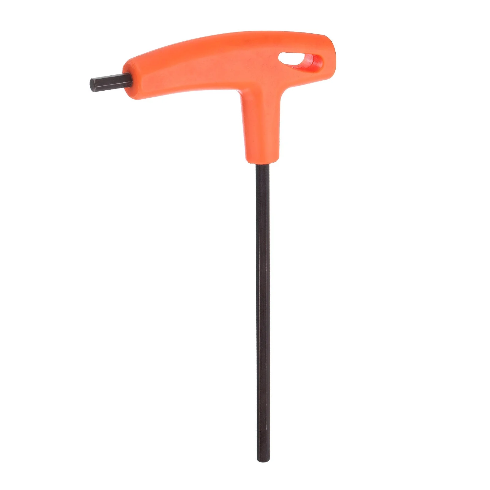 T-Handle Hex Key Wrench 5mm S2 Steel T-Key Inner Hexagon Spanner, Orange