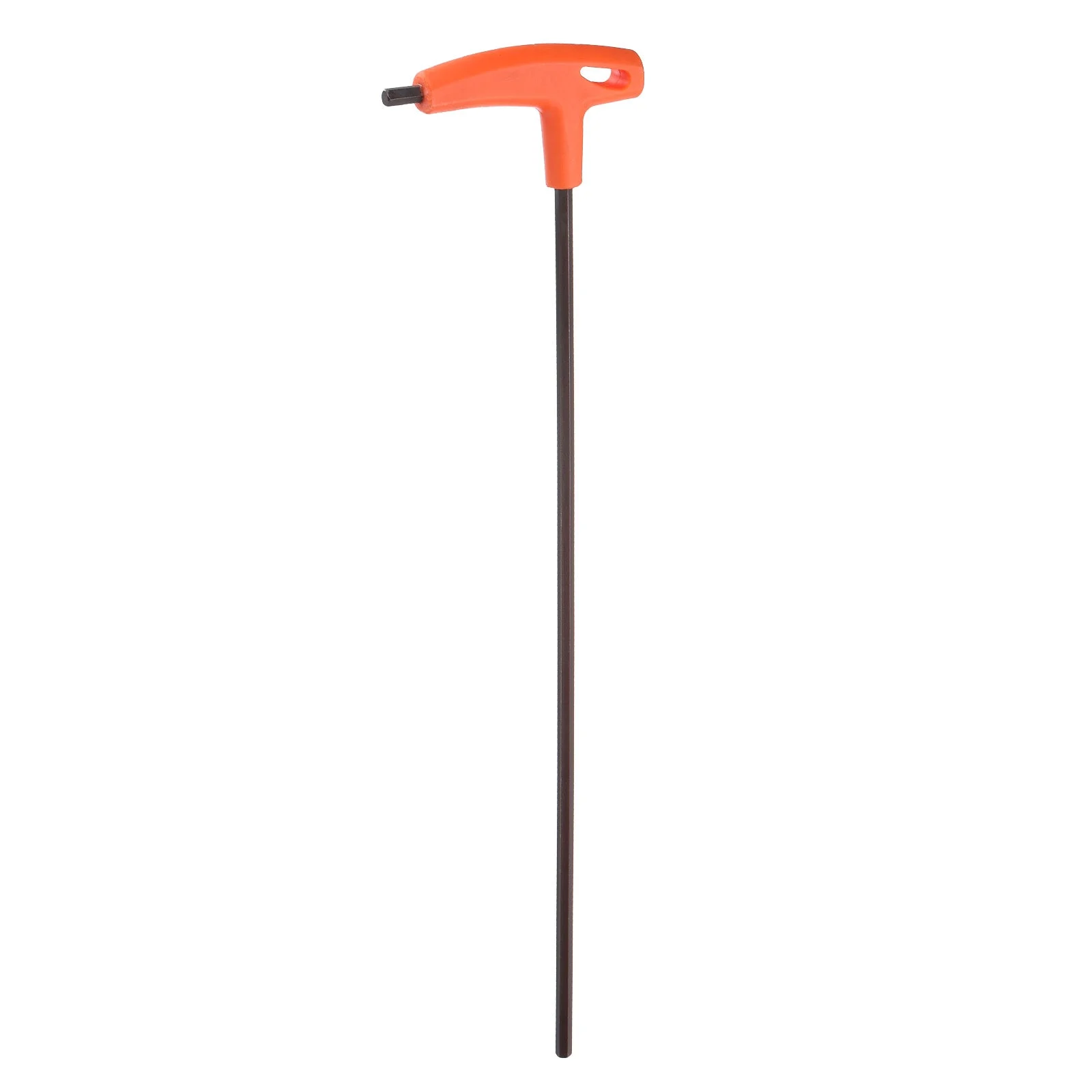 T-Handle Hex Key Wrench 6mm Extra Long Arm T-Key Hexagon Spanner, Orange