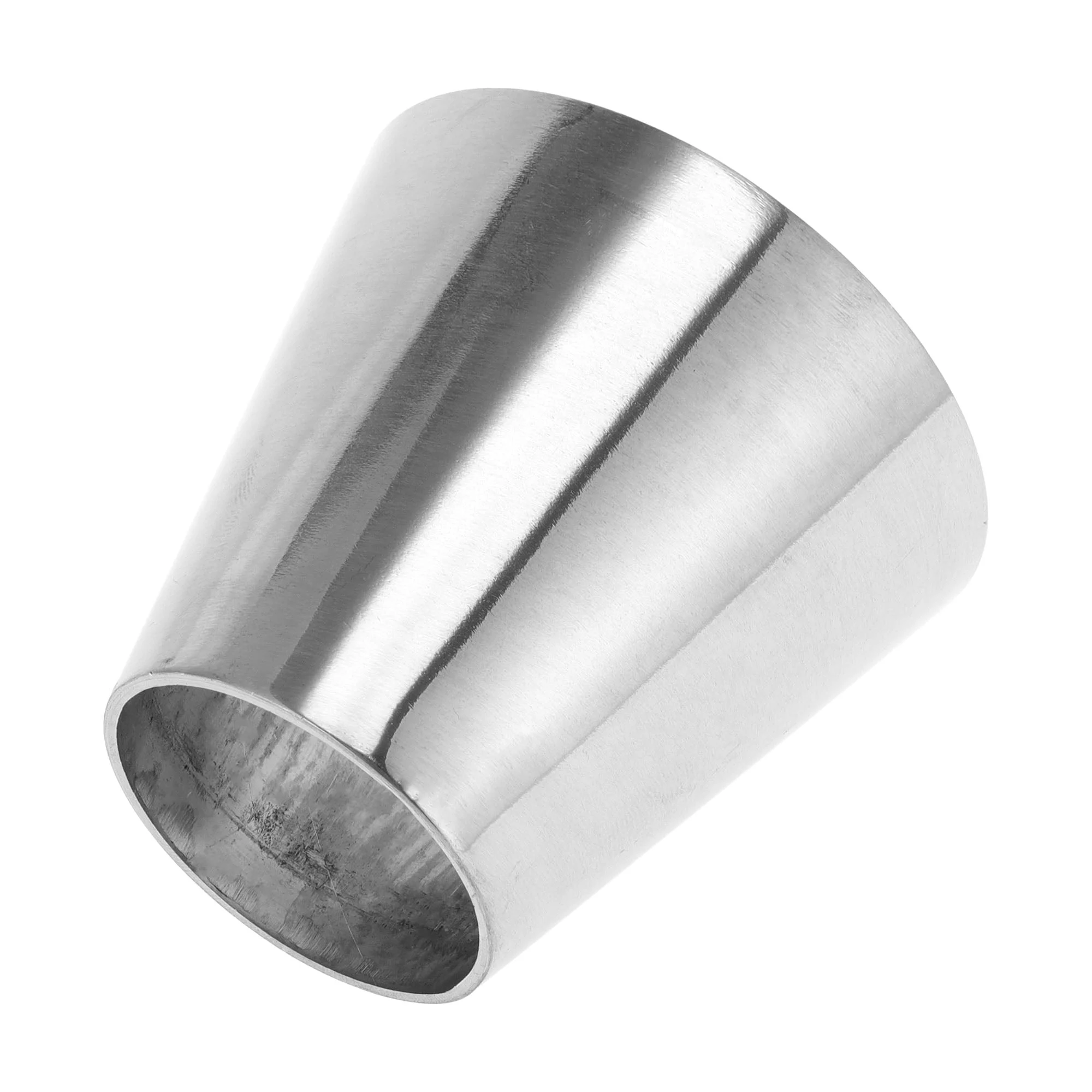 Car Exhaust Pipe Tubing Piping Adapter 1.5" OD to 2.5" OD 304 Stainless Steel