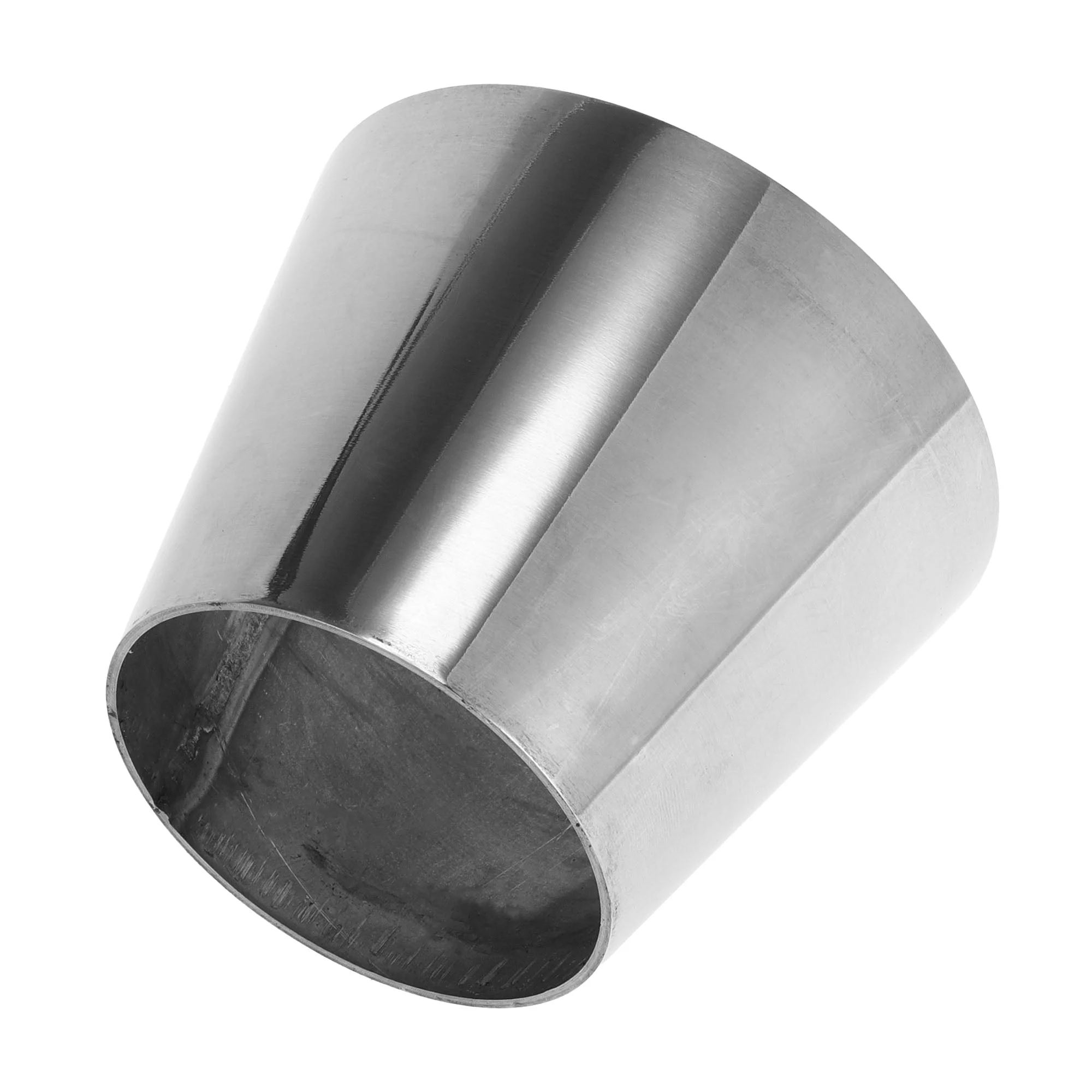 Car Exhaust Pipe Tubing Piping Adapter 2.5" OD to 3.5" OD 304 Stainless Steel