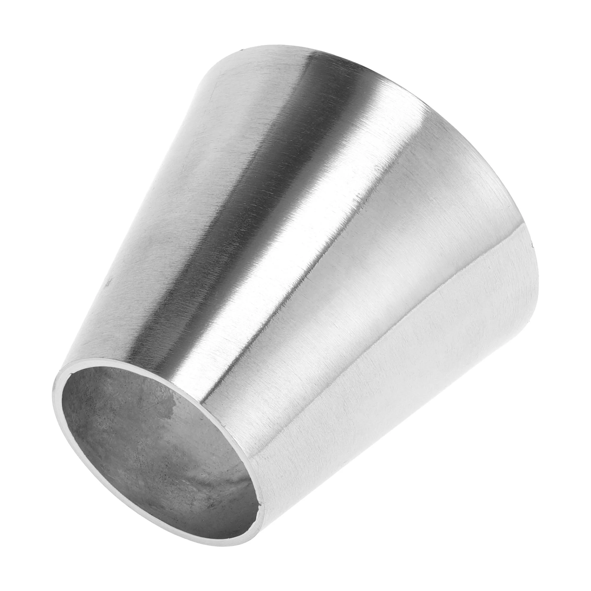 Car Exhaust Pipe Tubing Piping Adapter 1.5" OD to 2.5" OD 201 Stainless Steel