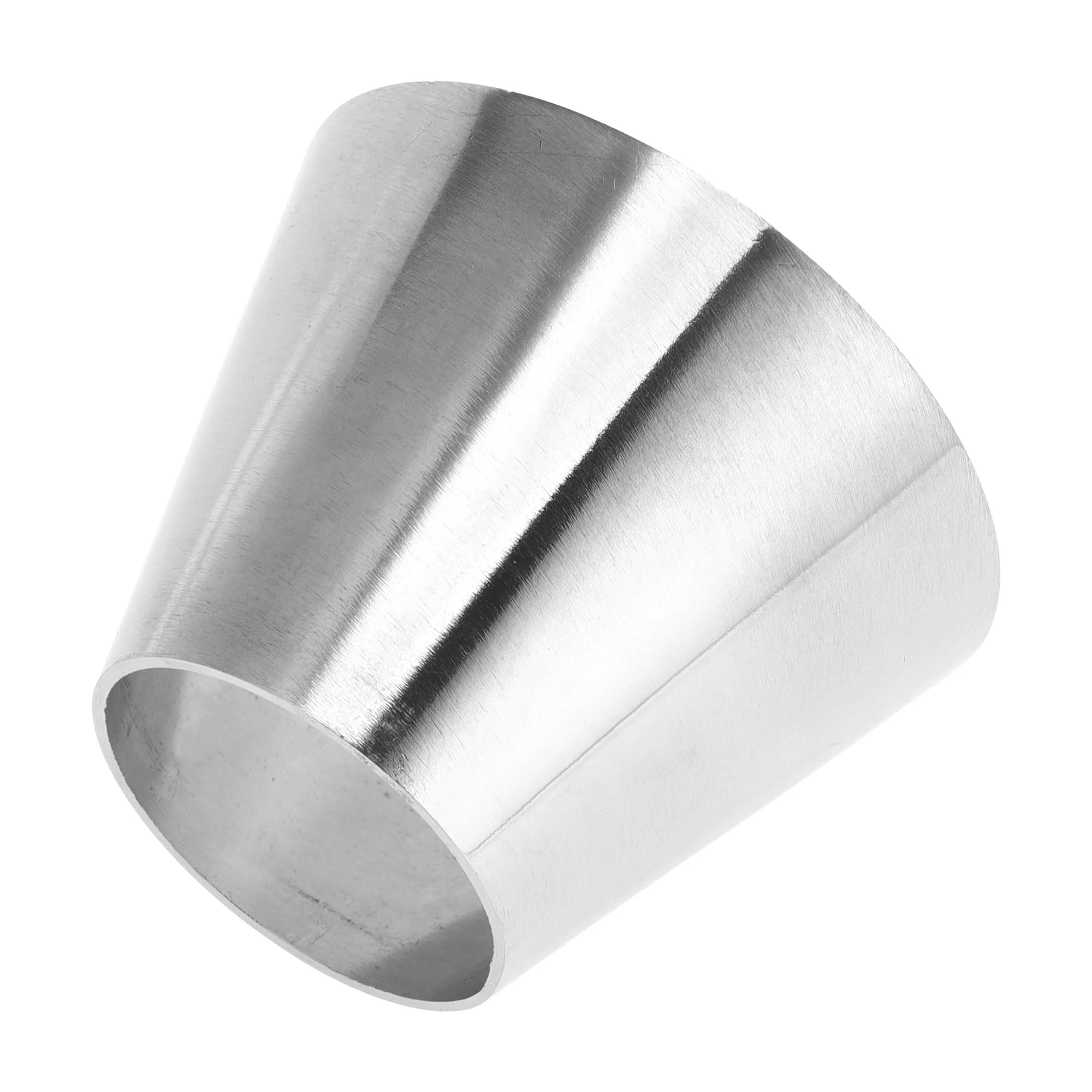 Car Exhaust Pipe Tubing Piping Adapter 2" OD to 3.5" OD 201 Stainless Steel