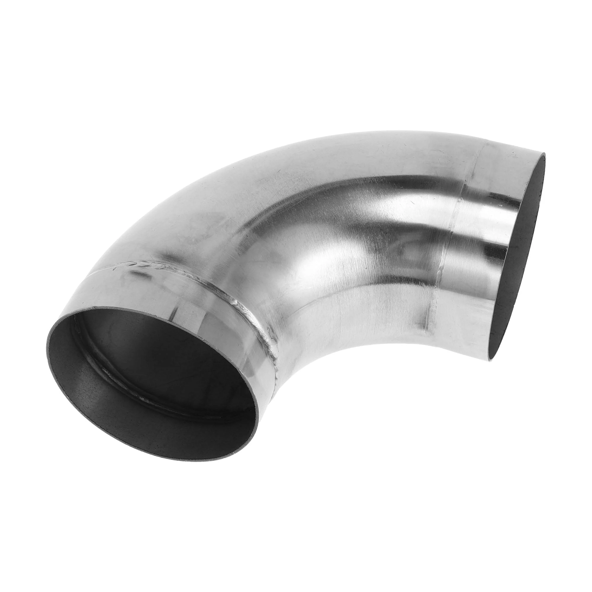 90 Degree Mandrel Exhaust Pipe DIY Custom 3" OD 3.94" Length 304 Stainless Steel