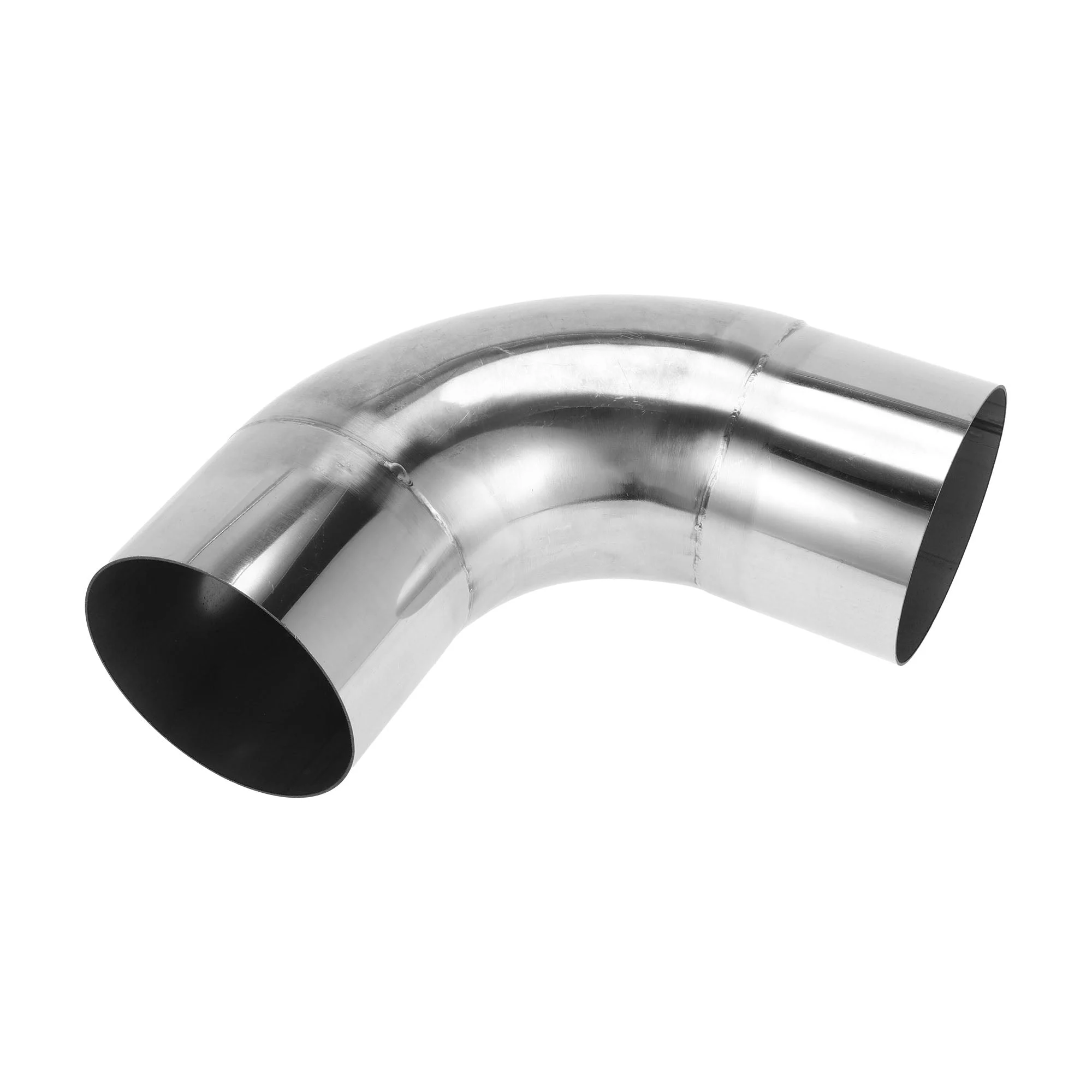 90 Degree Mandrel Exhaust Pipe DIY Custom 5" OD 7.87" Length 304 Stainless Steel
