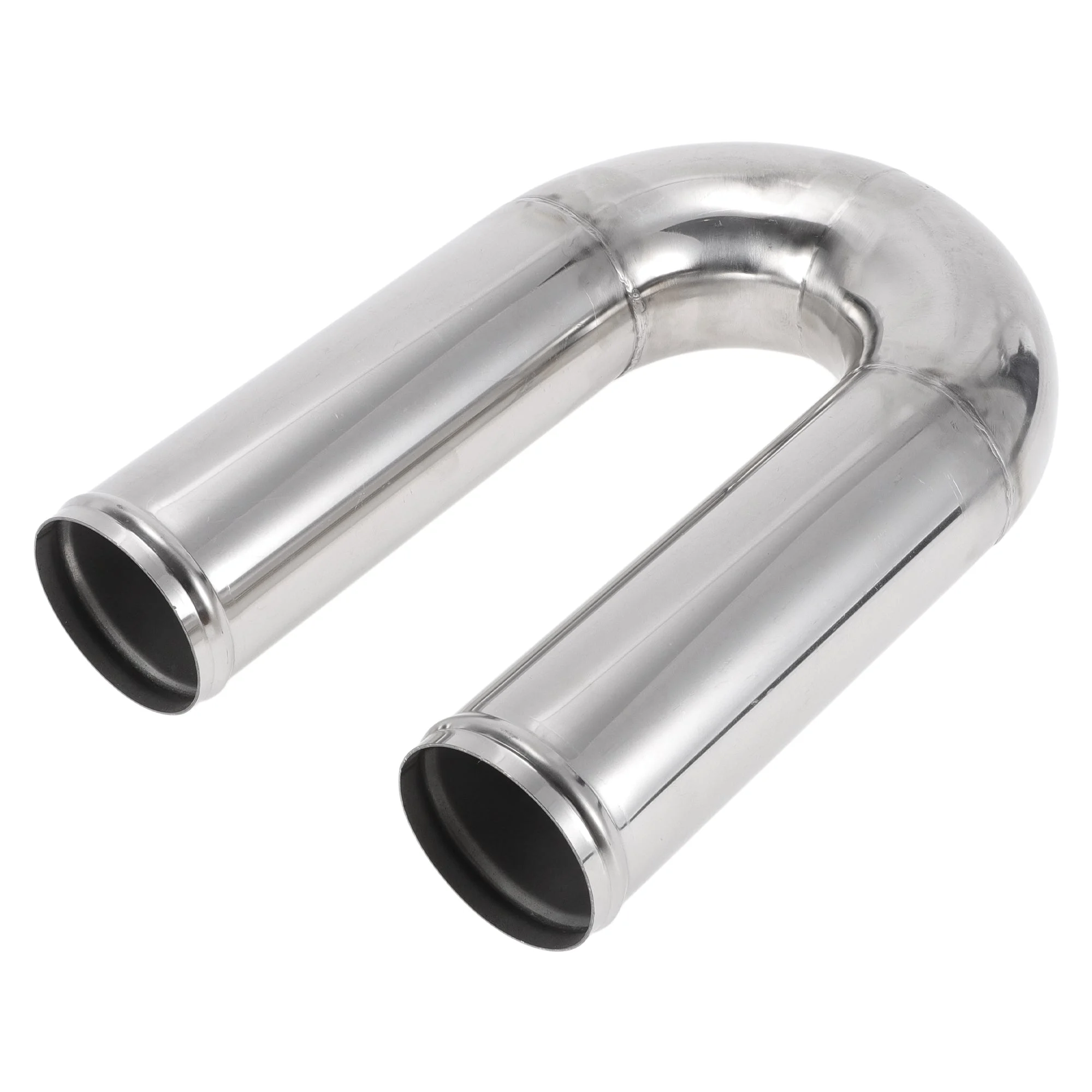 180 Degree Mandrel Exhaust Tube with Bead Roll DIY Custom 3" OD 11.81" Length
