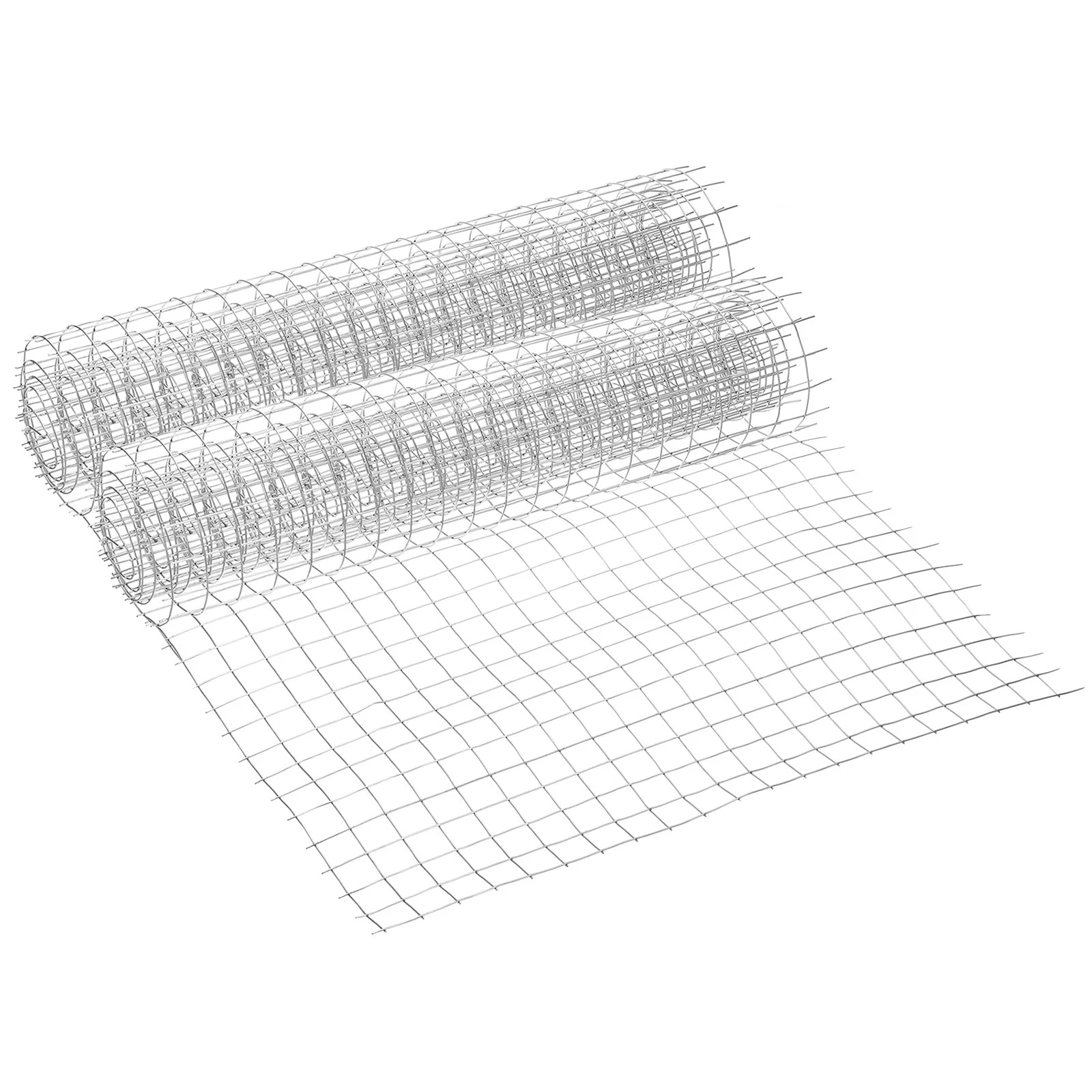 Hardware Cloth 15.8"x3.3ft, 2 Roll 5/7"(18mm) 17 Gauge Welded 304 Stainless Steel Wire Mesh Roll Wire Screen Fence for Garden Animals Chicken Fence Rabbit Fencing