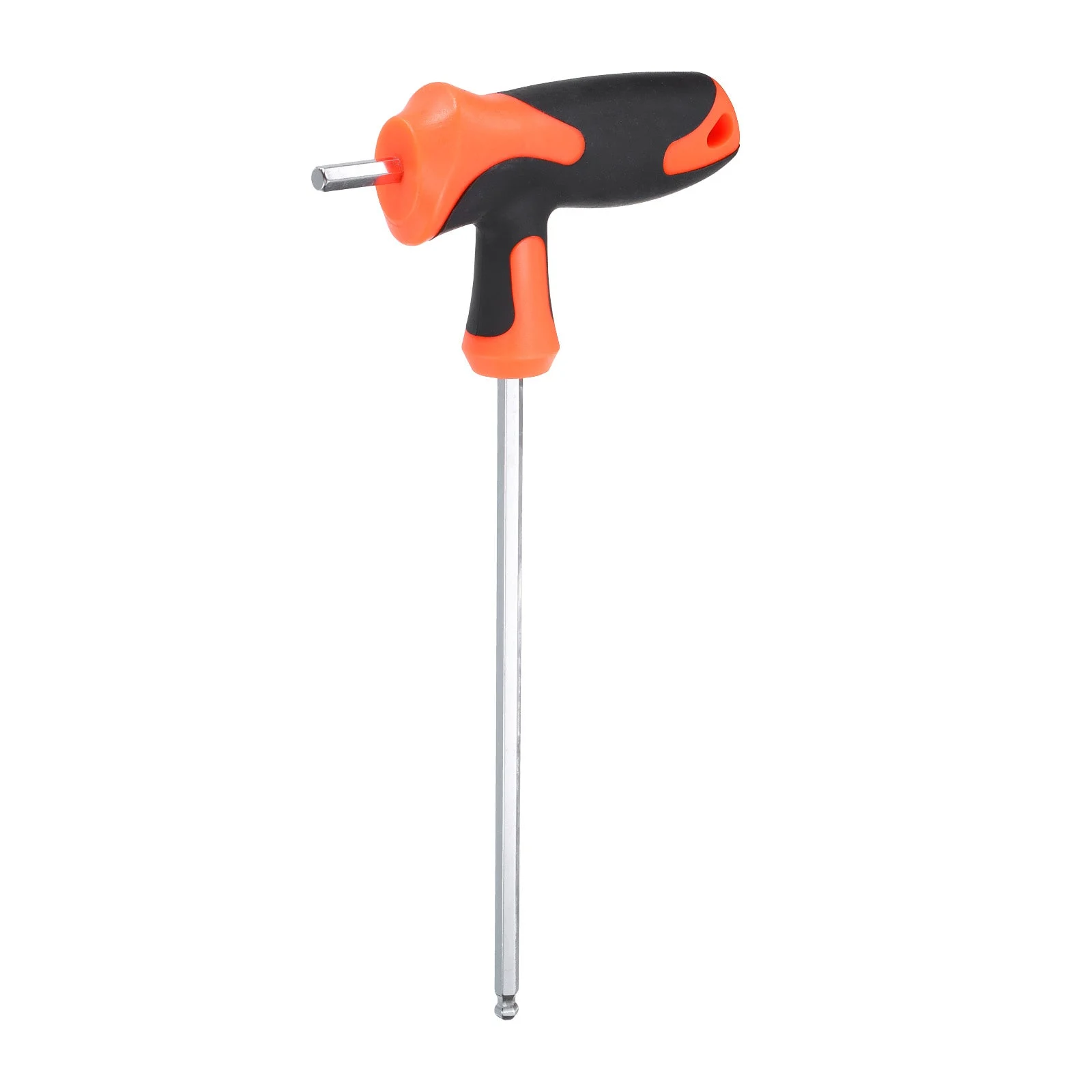T-Handle Ball End Hex Key Wrench 5mm S2 Steel T-Key Inner Hexagon Spanner