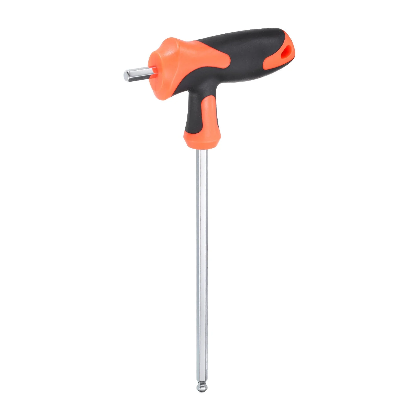 T-Handle Ball End Hex Key Wrench 6mm S2 Steel T-Key Inner Hexagon Spanner