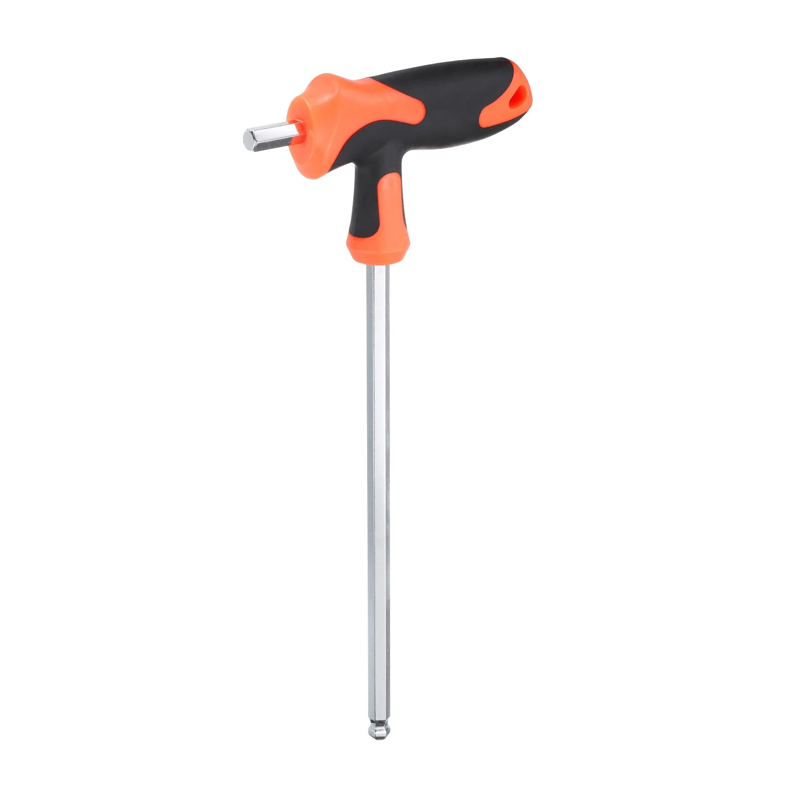 T-Handle Ball End Hex Key Wrench 8mm S2 Steel T-Key Inner Hexagon Spanner