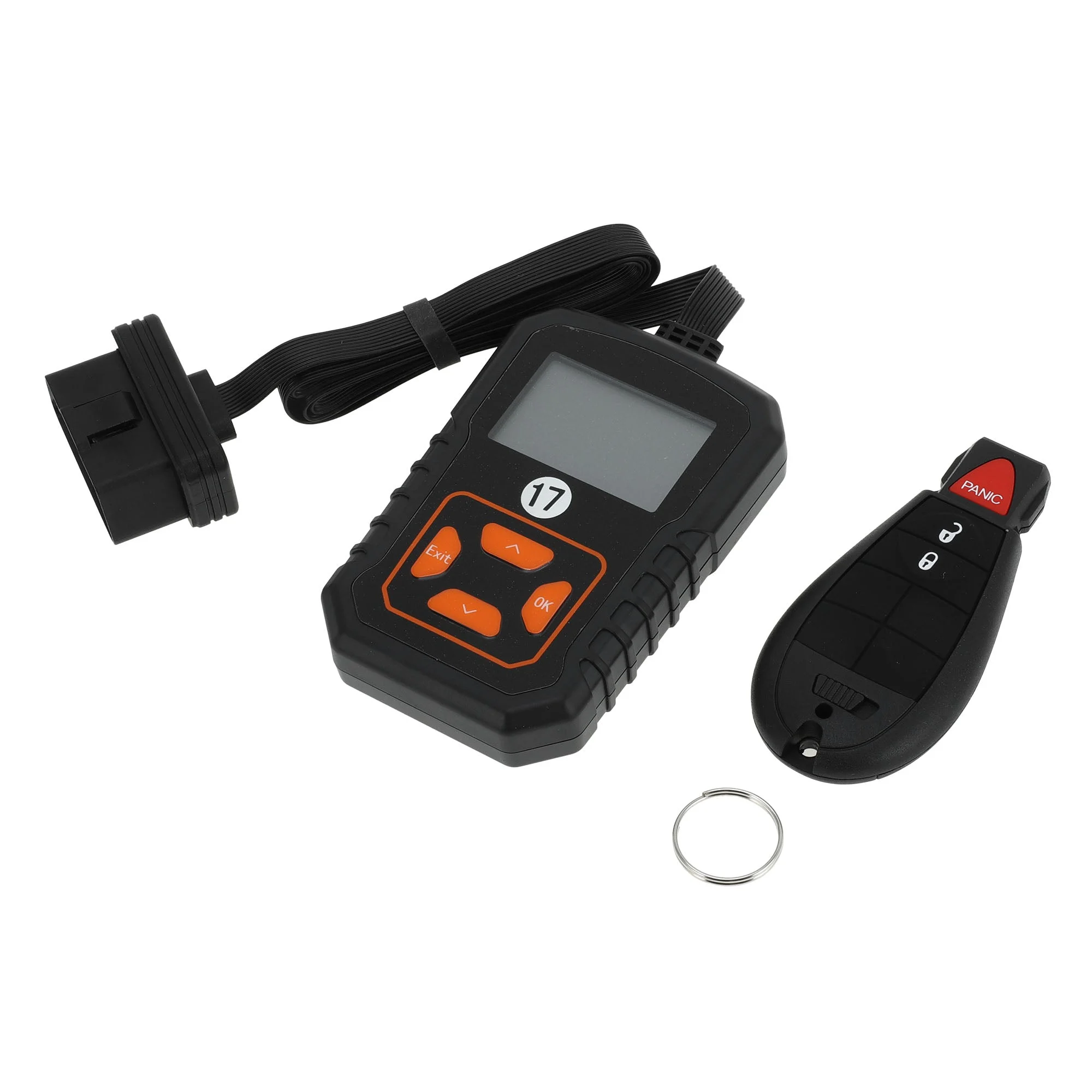 433MHz 3 Button Key Fob Kit DIY Tool for Ram 1500 2500 3500 2013-2017 GQ453T