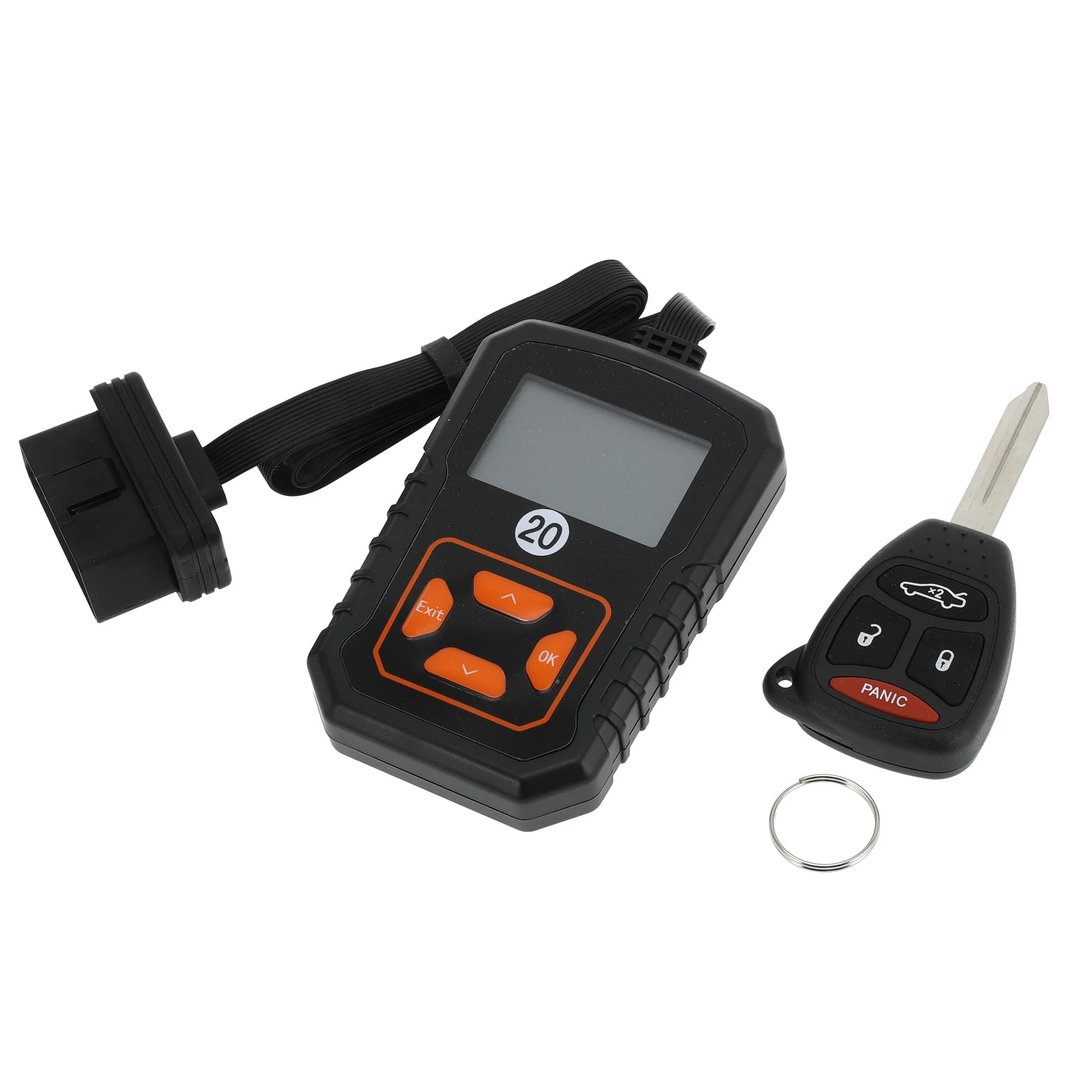 315MHz 4 Button Key Fob Kit DIY Tool for Jeep Liberty 2010-2012 KOBDT04A