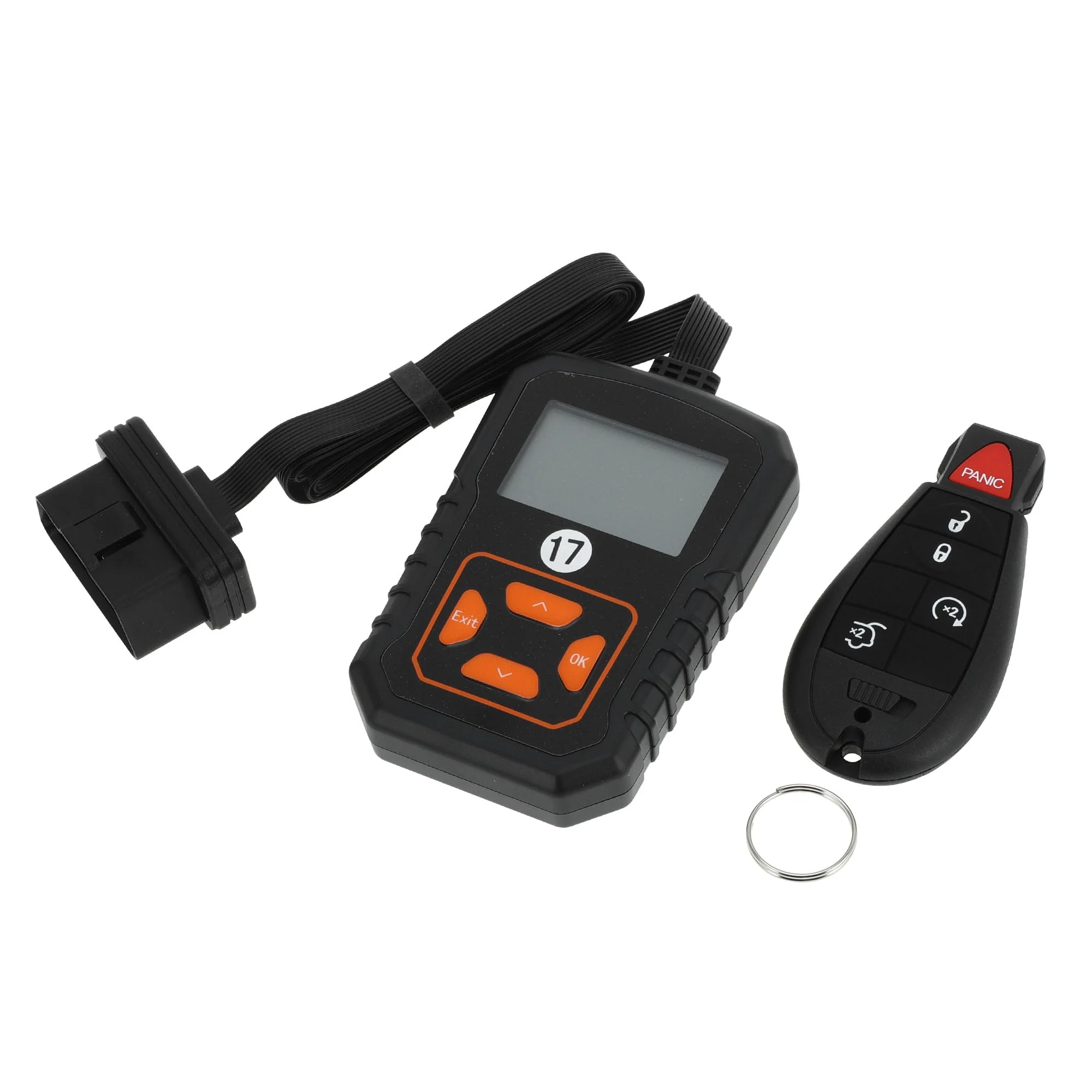 433MHz 5 Button Key Fob Kit DIY Tool for Jeep Commander 2008-2010 M3N5WY783X