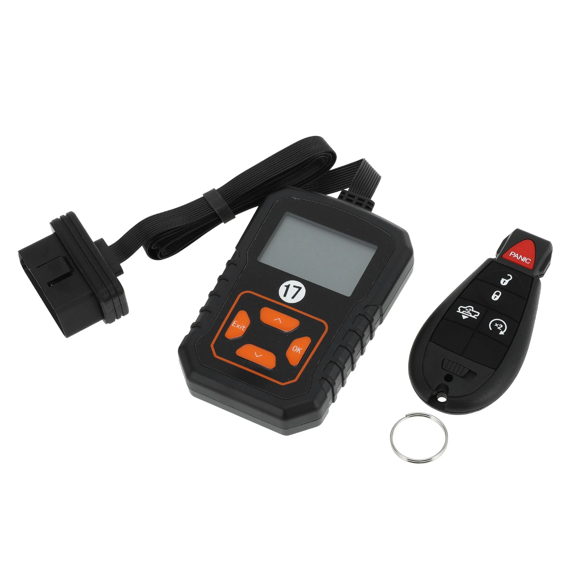 433MHz 5 Button Key Fob Kit DIY Tool for Dodge Challenger 2008-2012  GQ453T