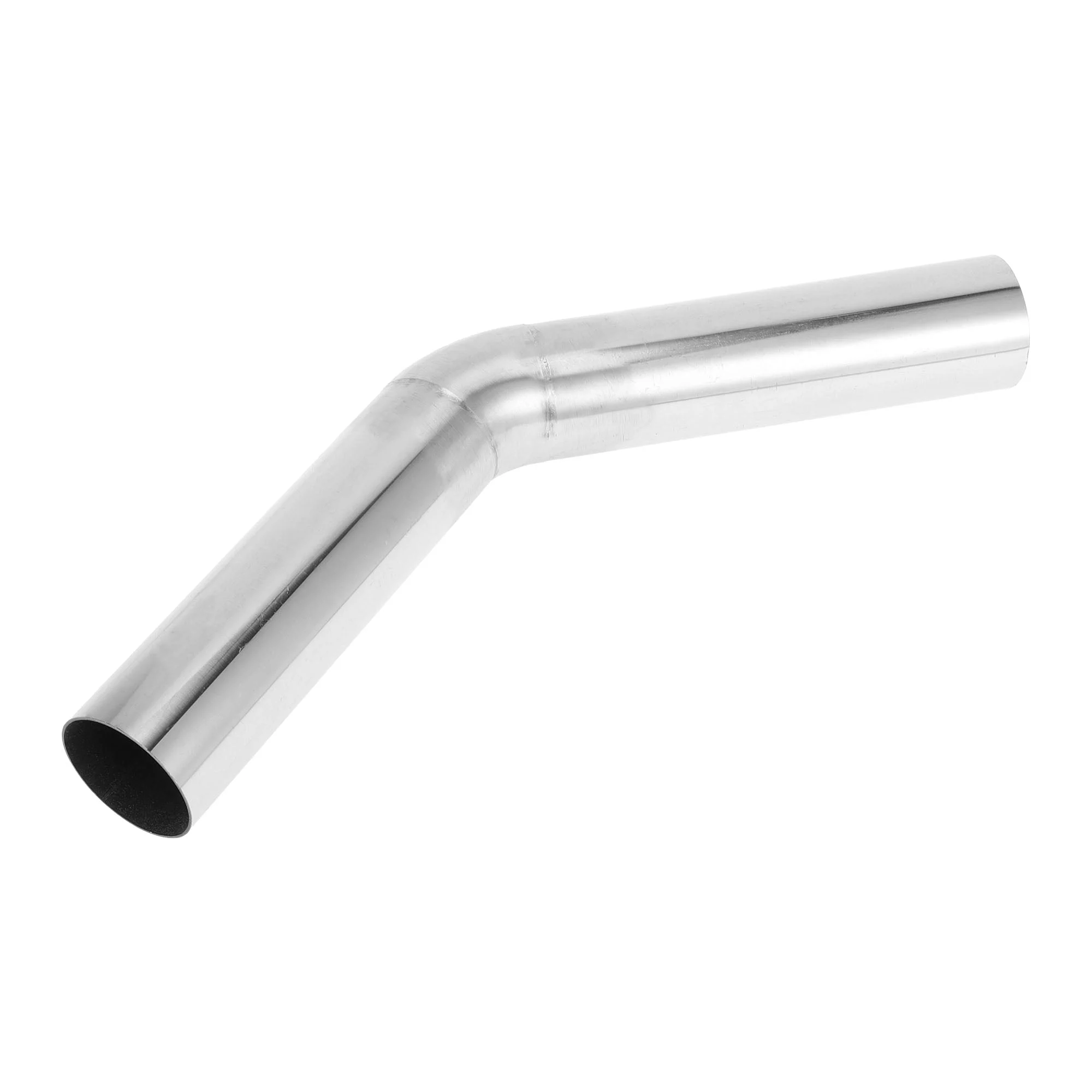 45 Degree Mandrel Exhaust Pipe 2.25" OD 7.87" Length T316 Stainless Steel