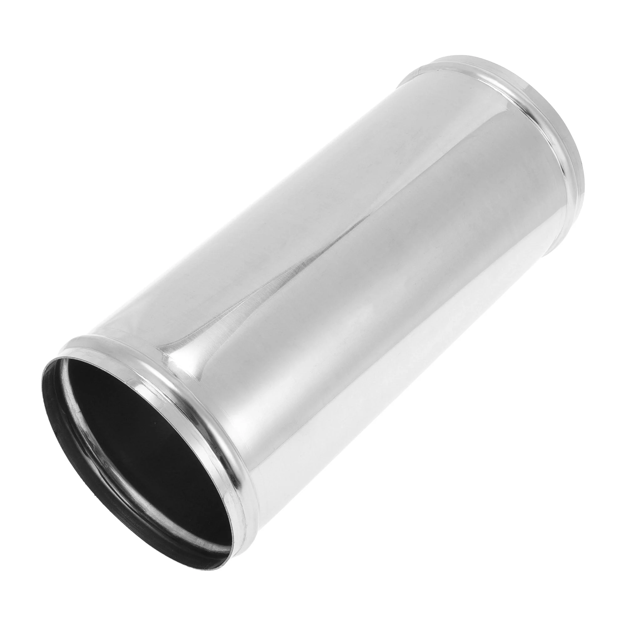 Straight Exhaust Pipe Tube W/ Bead Roll 4.5" OD 10" Length T304 Stainless Steel