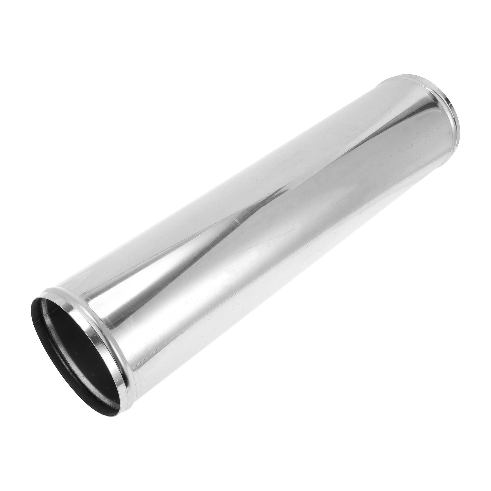 Straight Exhaust Pipe Tube W/ Bead Roll 4.75" OD 20" Length T304 Stainless Steel