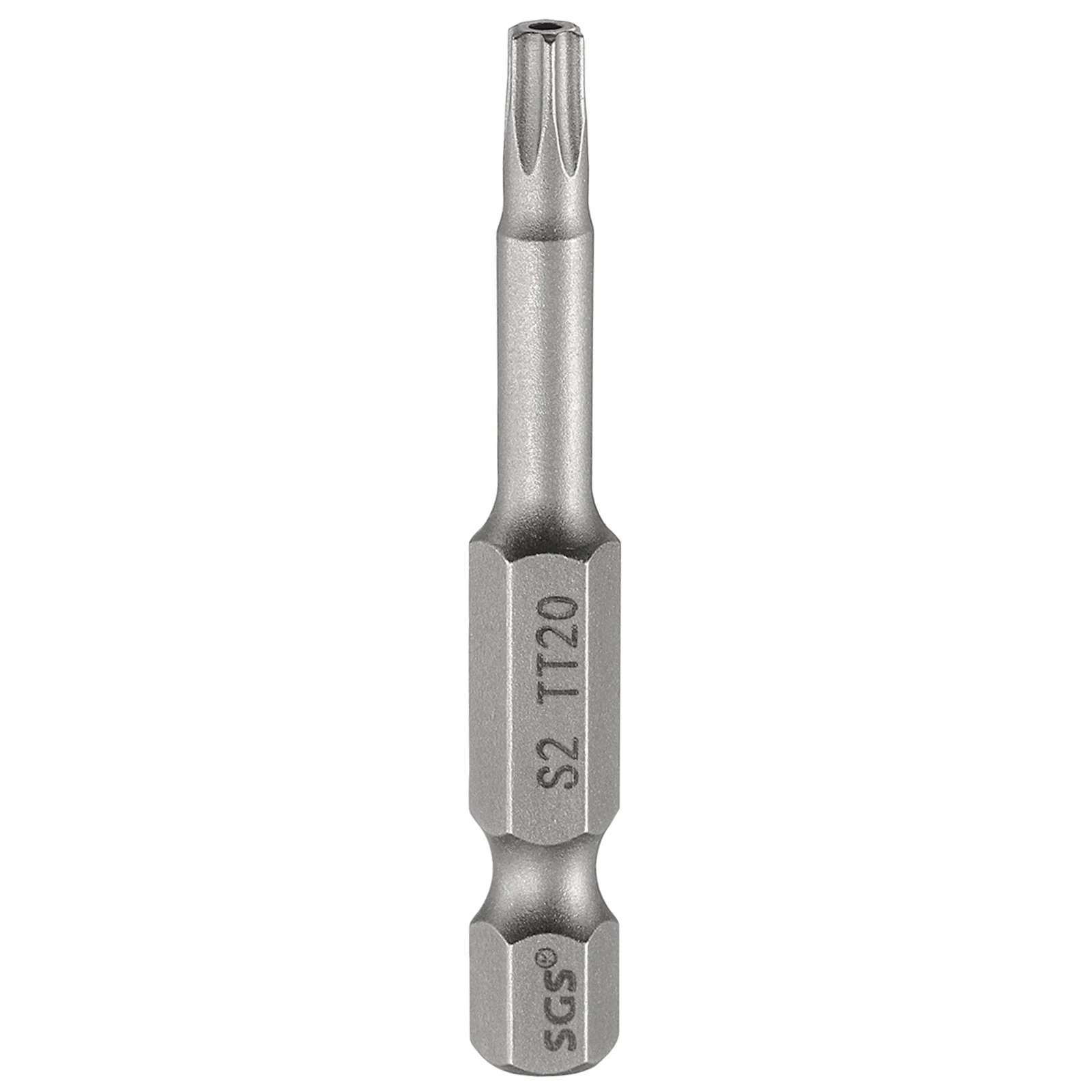 TT20 Torx Head Screwdriver Bit 2" Long 1/4" Hex Shank Magnetic Screw Driver