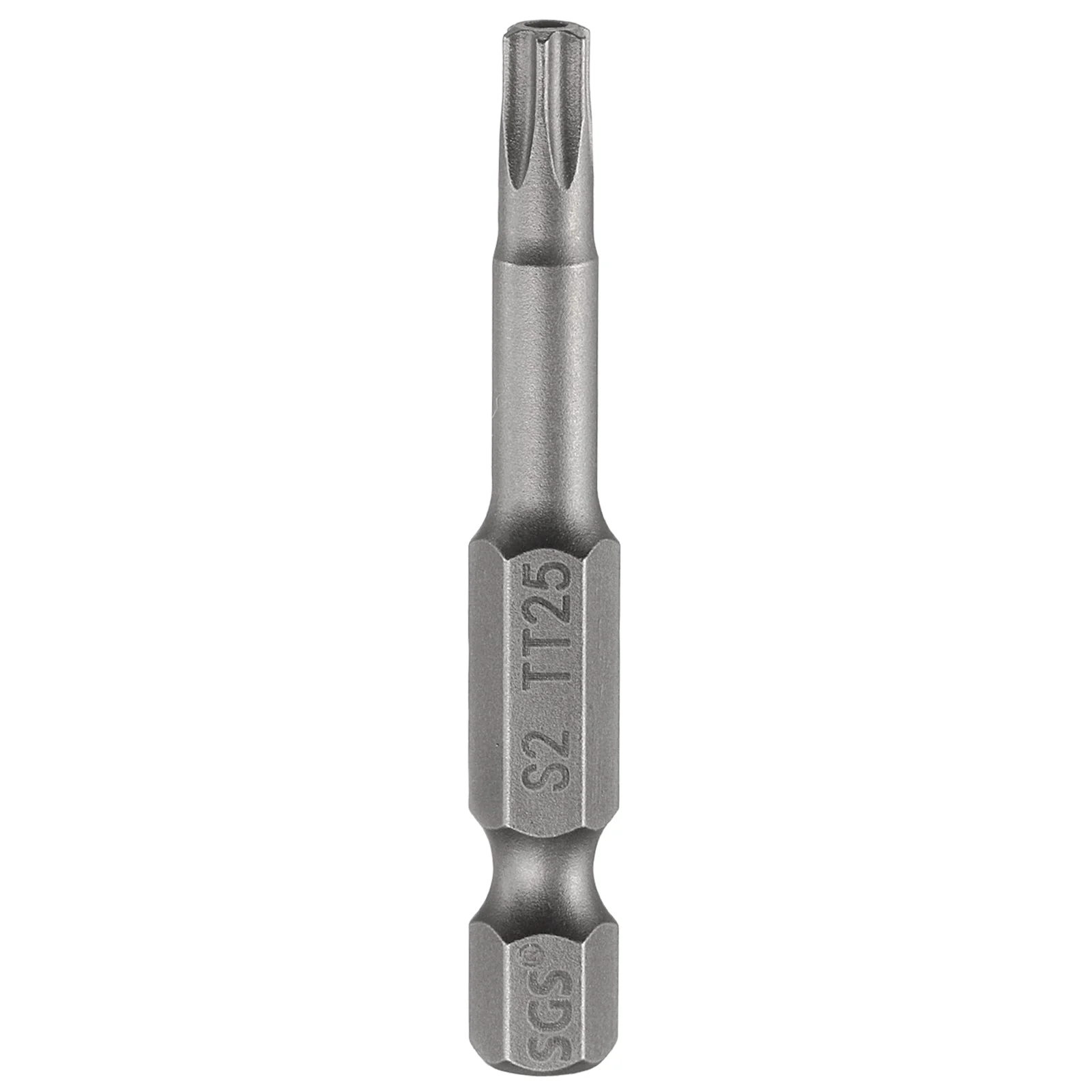 TT25 Torx Head Screwdriver Bit 2" Long 1/4" Hex Shank Magnetic Screw Driver