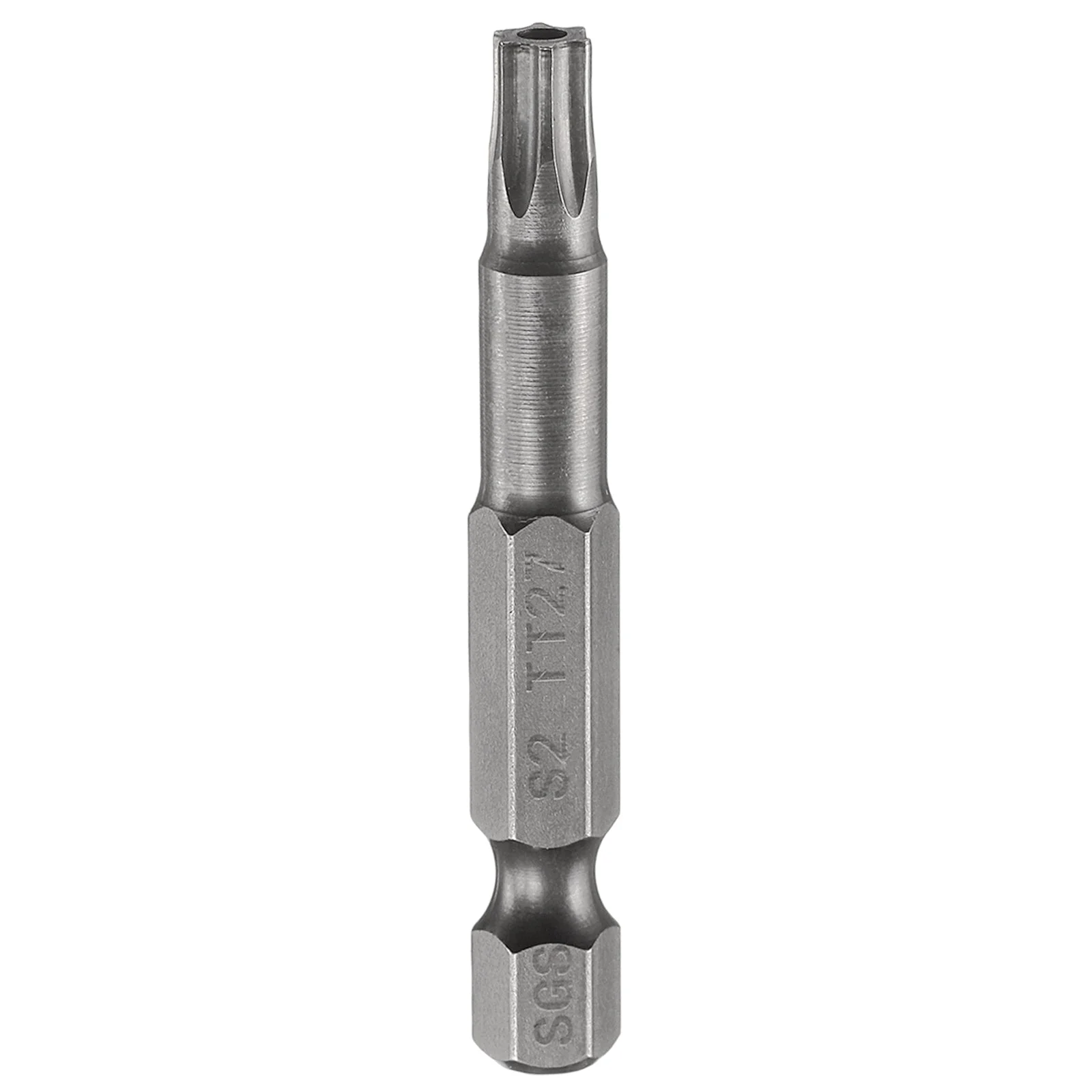 TT27 Torx Head Screwdriver Bit 2" Long 1/4" Hex Shank Magnetic Screw Driver