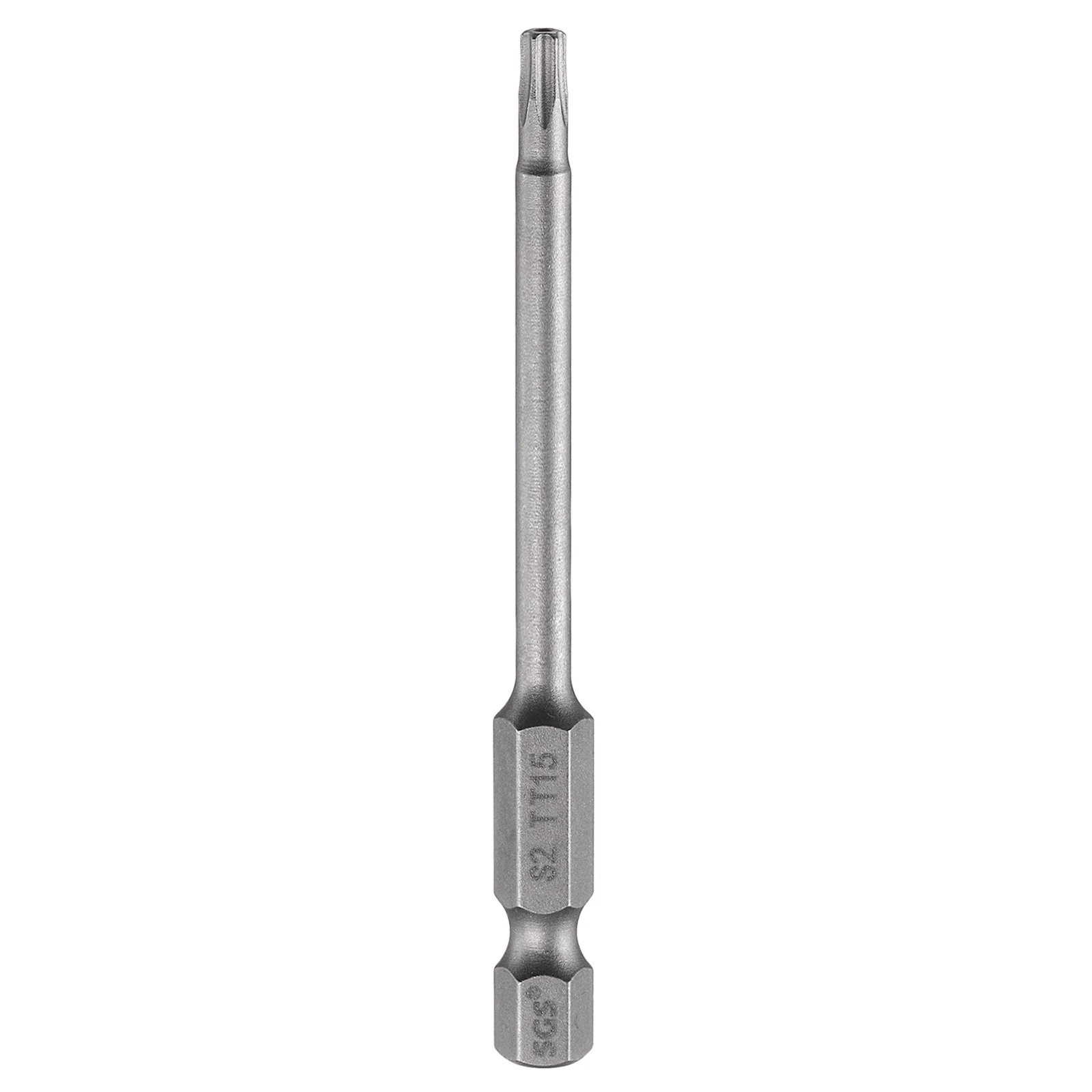 TT15 Torx Head Screwdriver Bit 3" Long 1/4" Hex Shank Magnetic Screw Driver
