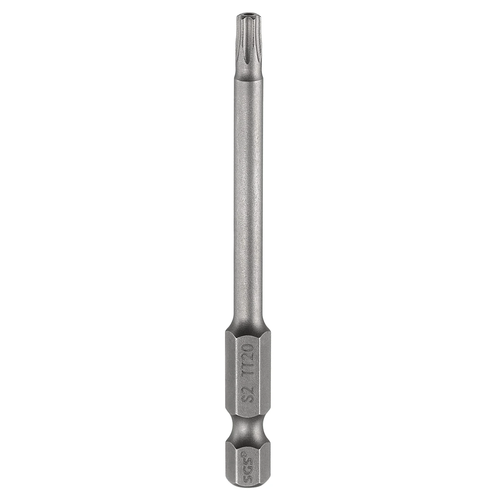 TT20 Torx Head Screwdriver Bit 3.15" Long 1/4" Hex Shank Magnetic Screw Driver