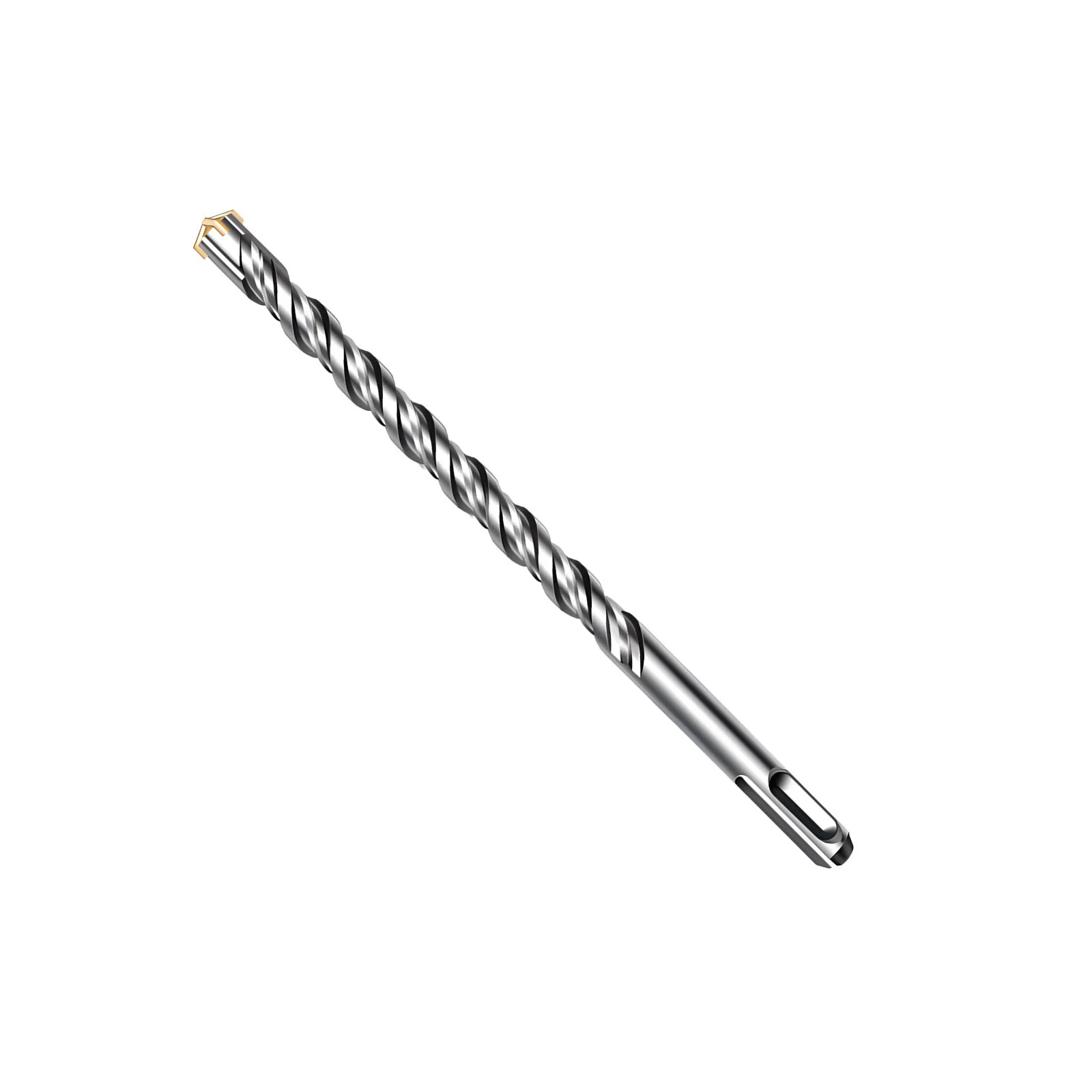 1 Pc Rotary Hammer Drill Bit Cross Tipped Tungsten Steel Alloy
