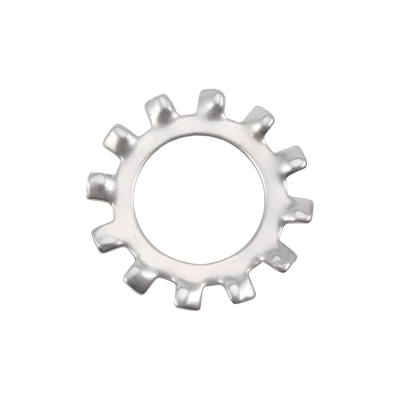External Square Tooth Locking Washer 18-8 Stainless Steel