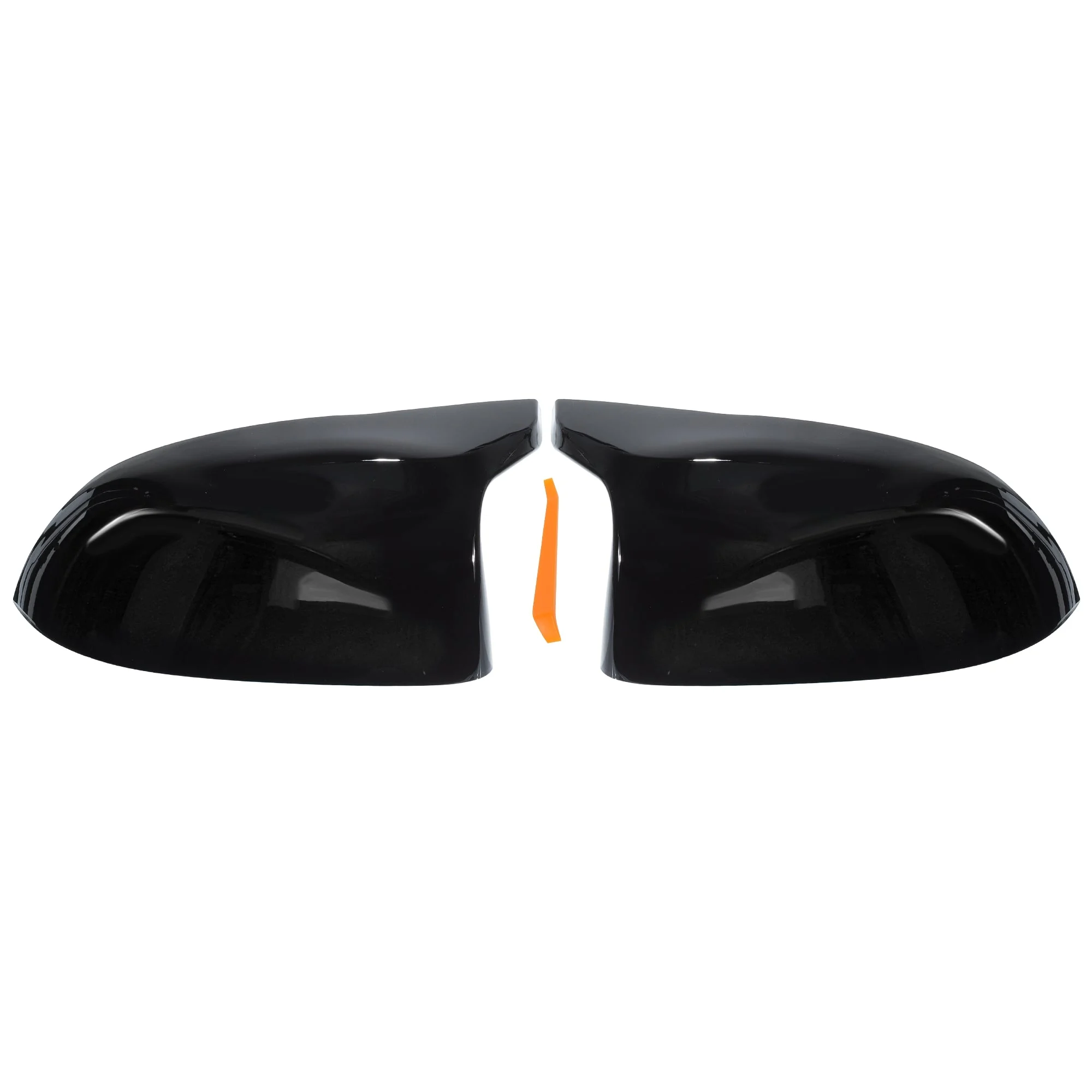 Door Mirror Cover Caps Gloss Black for BMW X5 F15 X6 F16 X3 F25 LCI X4 F26