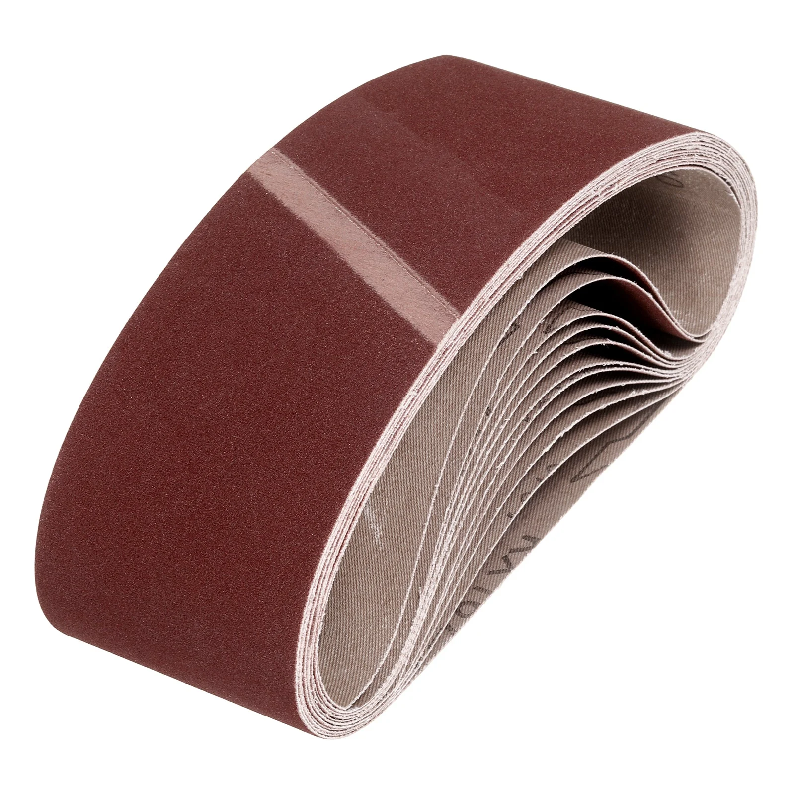 4 x 24 Inch Sanding Belts, 20 Pcs 240 Grits Aluminum Oxide for Metal Polish