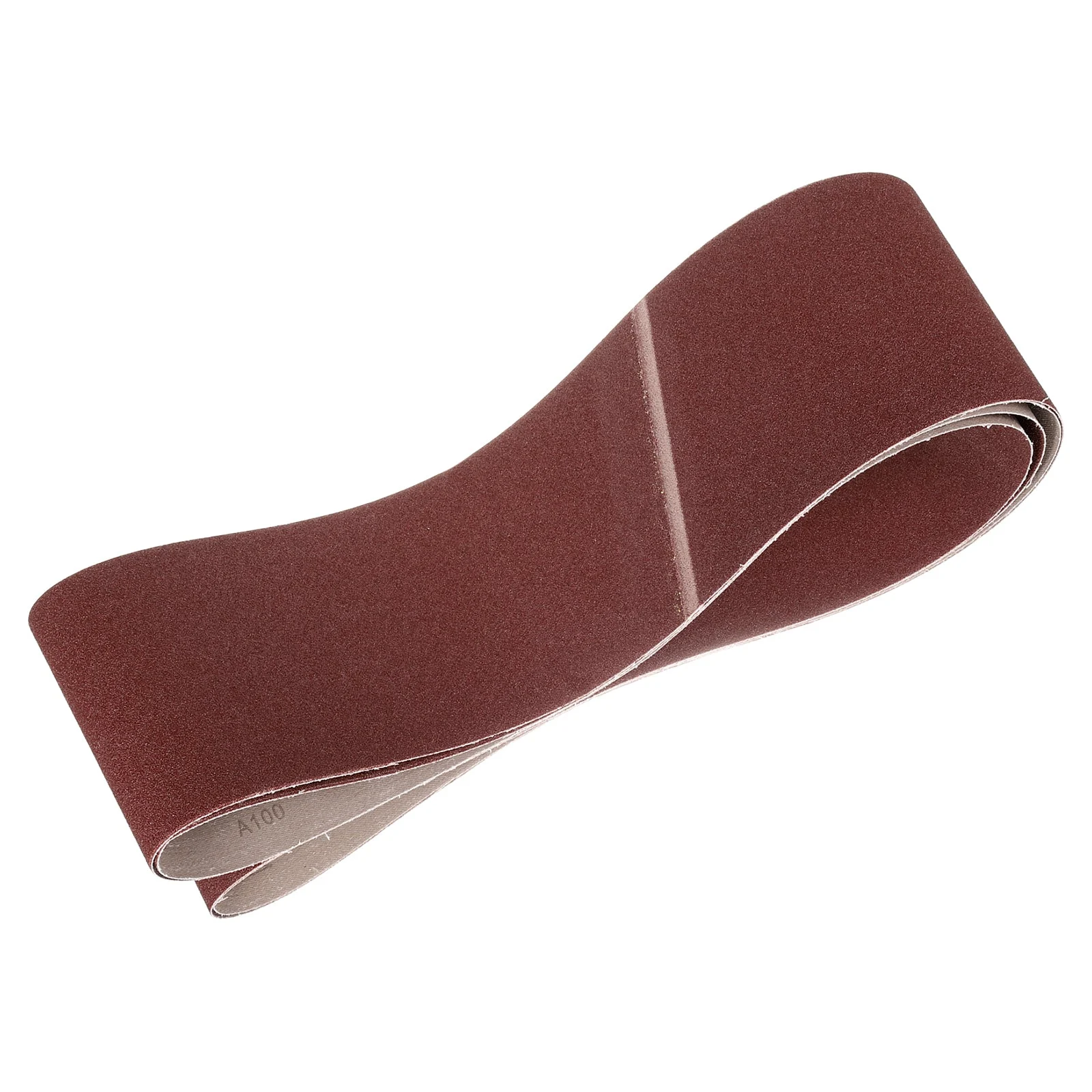 6 x 108 Inch Sanding Belts, 2 Pcs 100 Grits Aluminum Oxide for Metal Polish