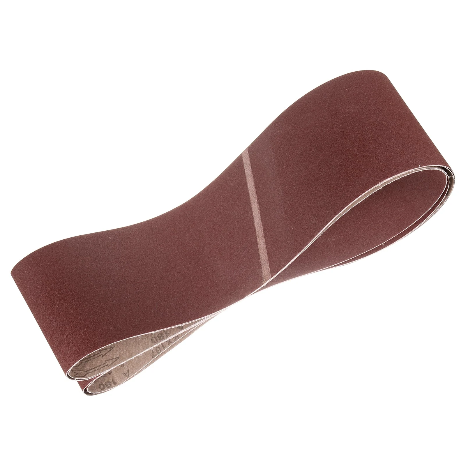 6 x 80 Inch Sanding Belts, 2 Pcs 180 Grits Aluminum Oxide for Metal Polish