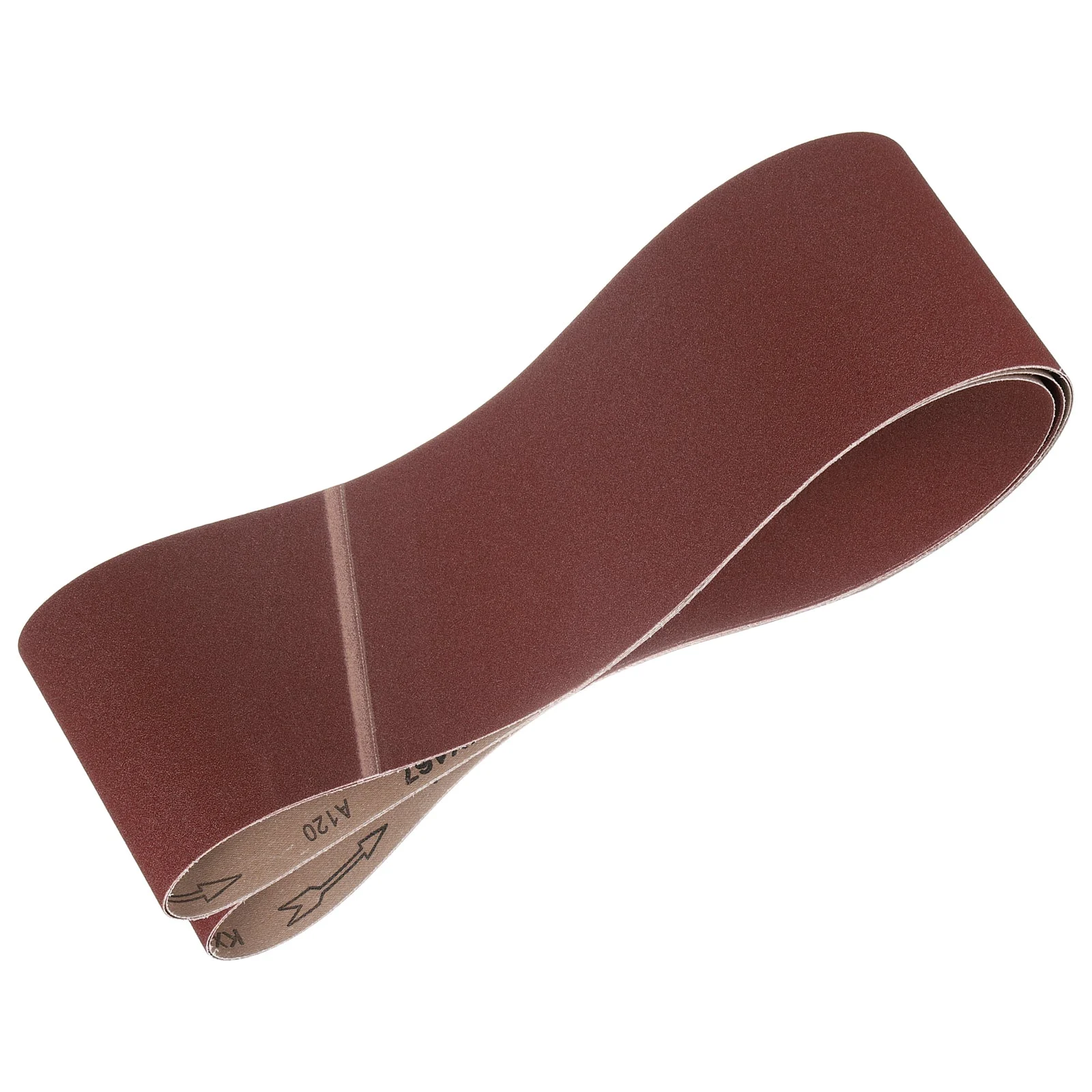 6 x 89 Inch Sanding Belts, 4 Pcs 120 Grits Aluminum Oxide for Metal Polish