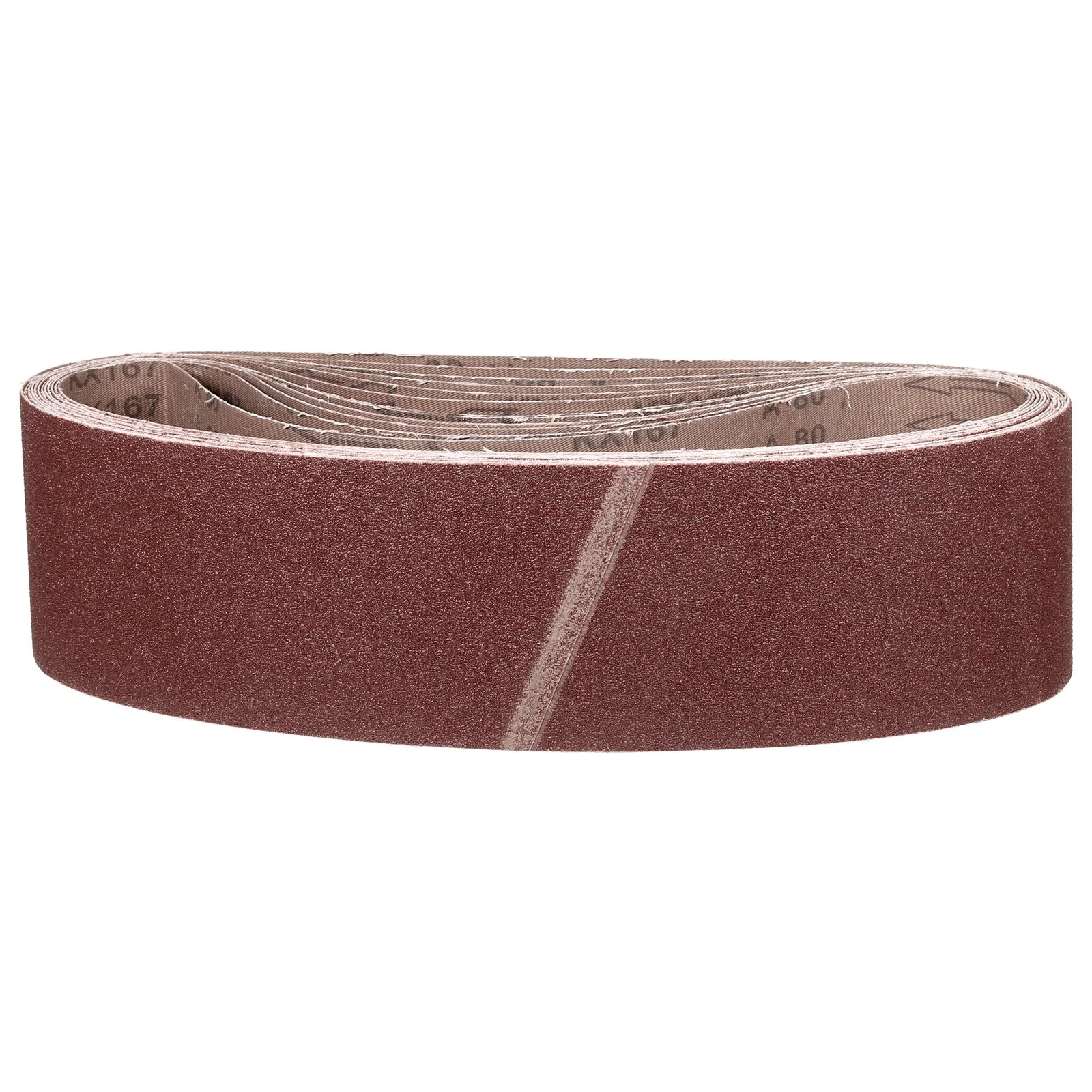 6 x 48 Inch Sanding Belt,10 Pcs 80 Grit Knife Sharpener Belts Work Sharpening