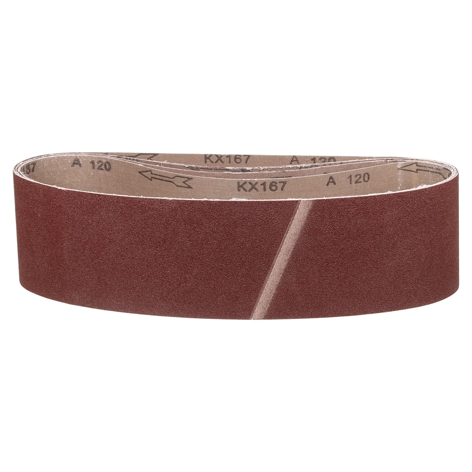 6 x 48 Inch Sanding Belt,5 Pcs 120 Grit Knife Sharpener Belts Work Sharpening